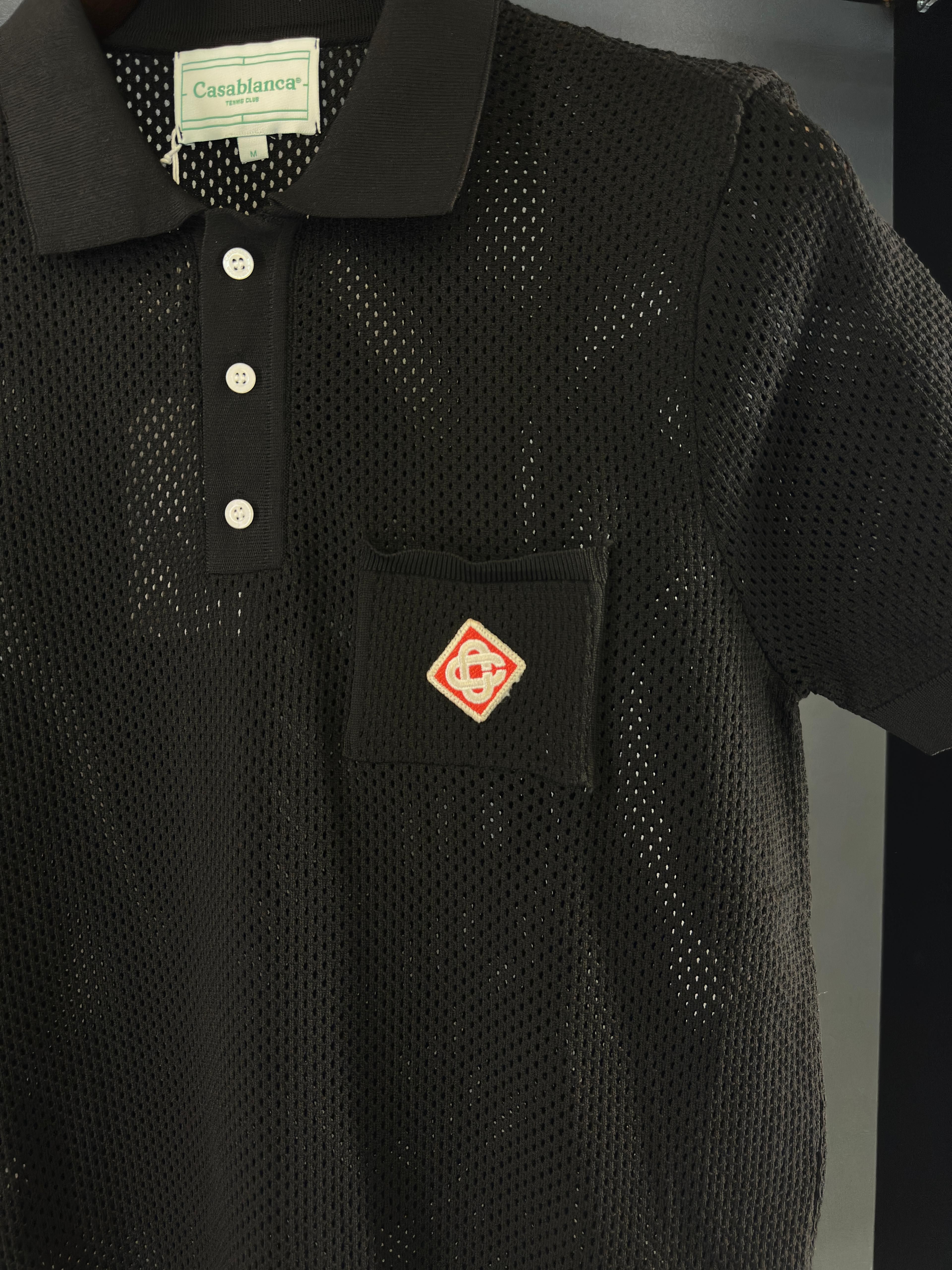 Casablanca polo örme tişört