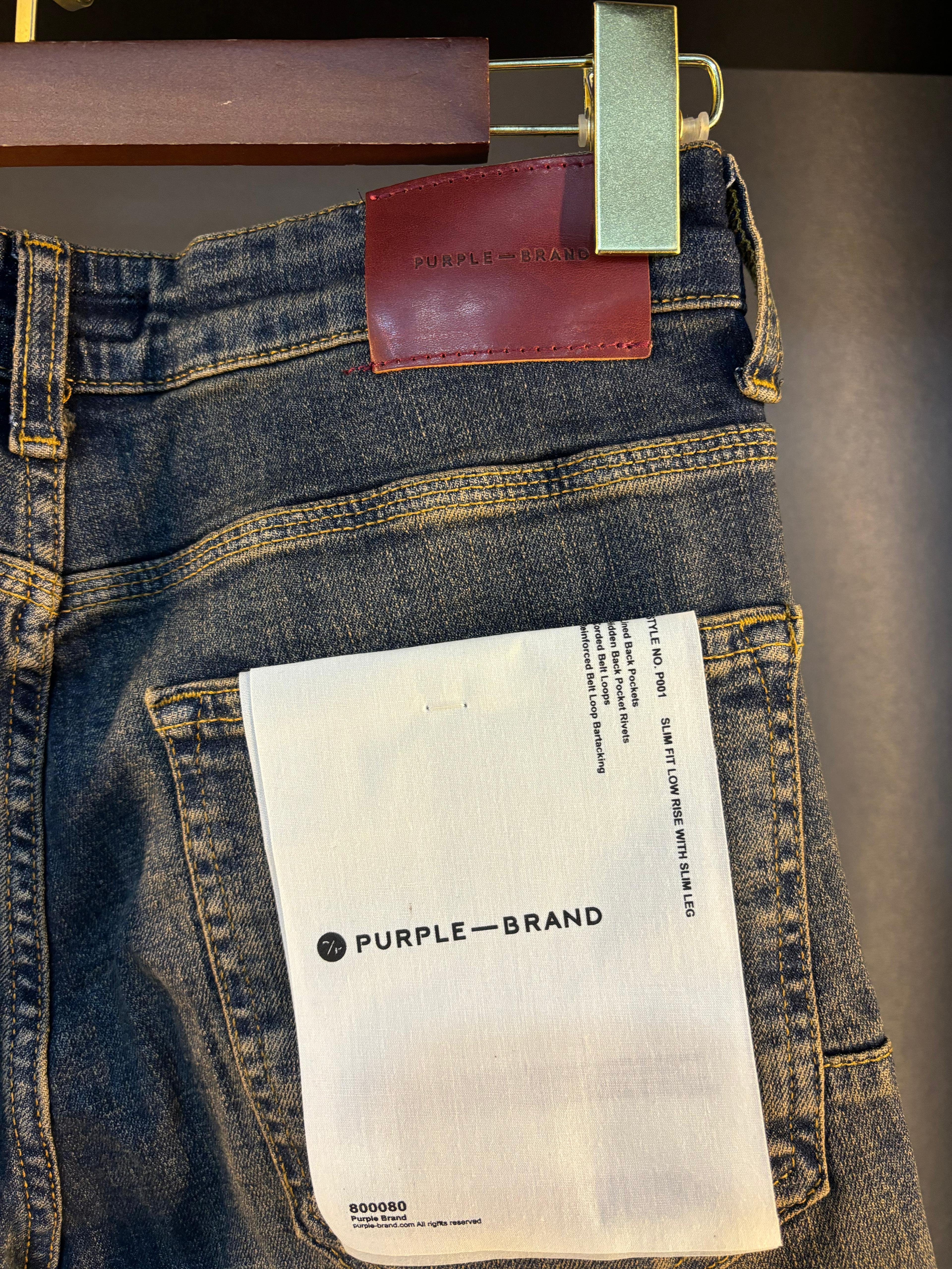 purple brand pantolon