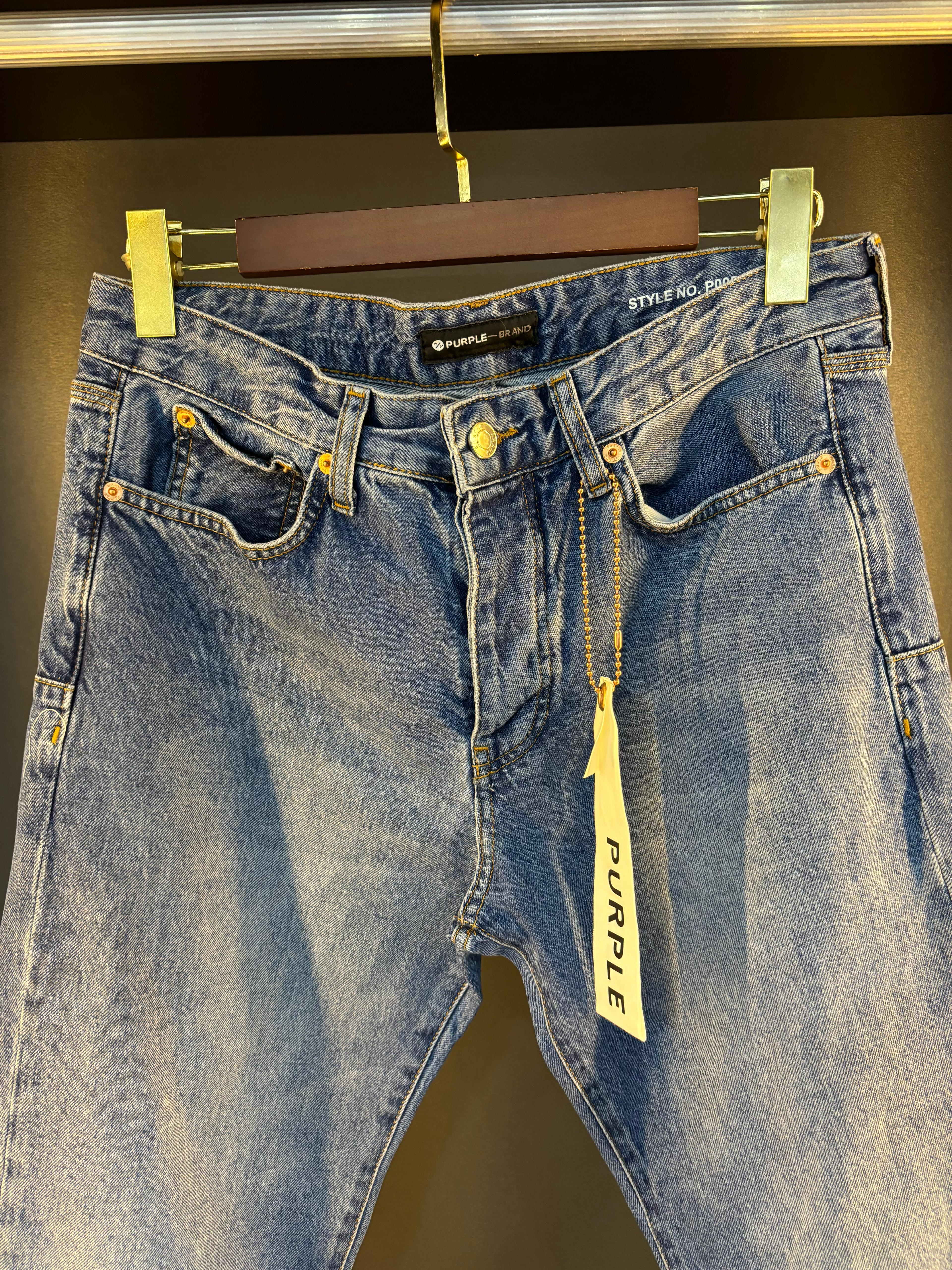 Purple jeans pantolon