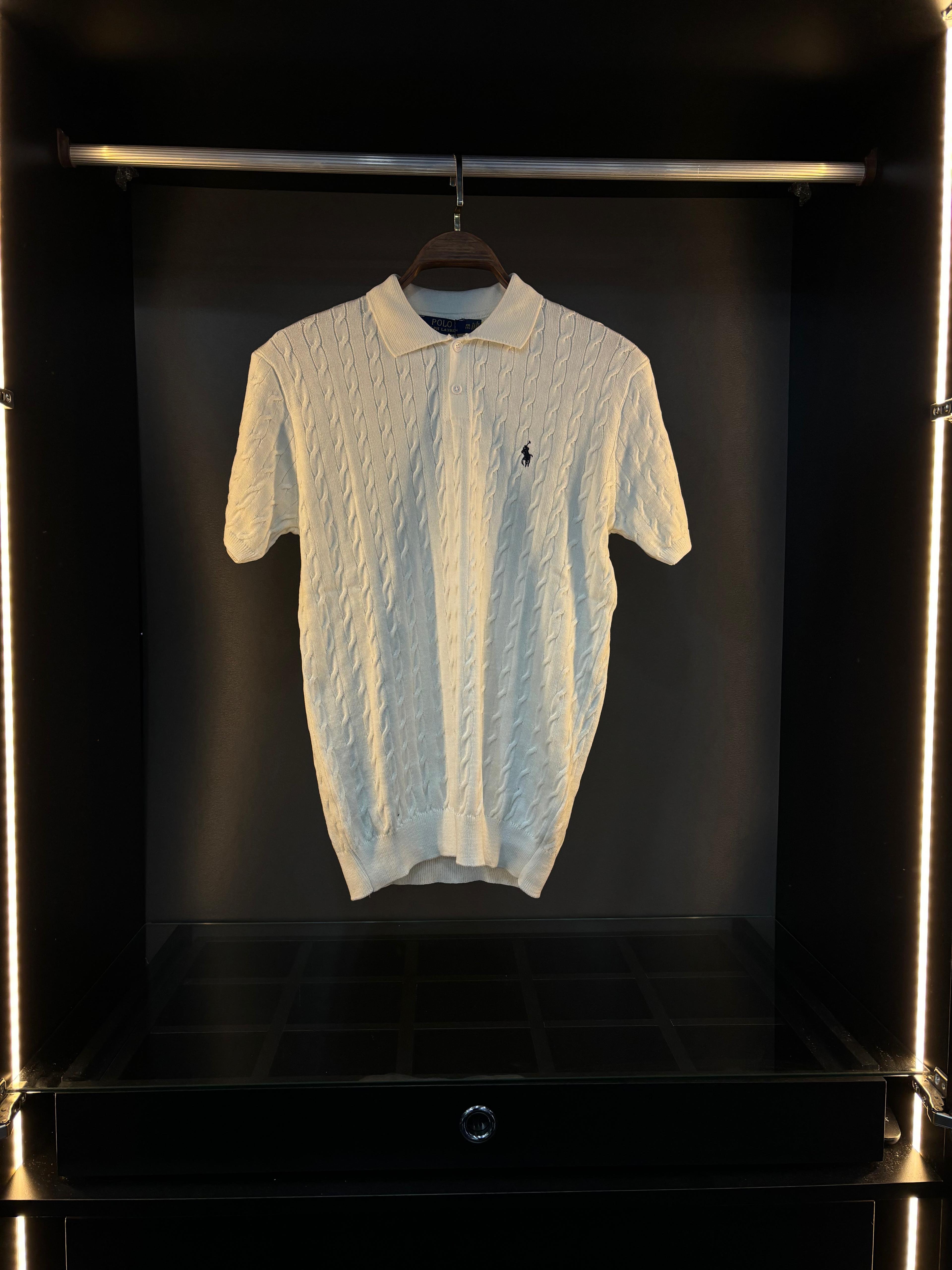 RL örme polo tişört