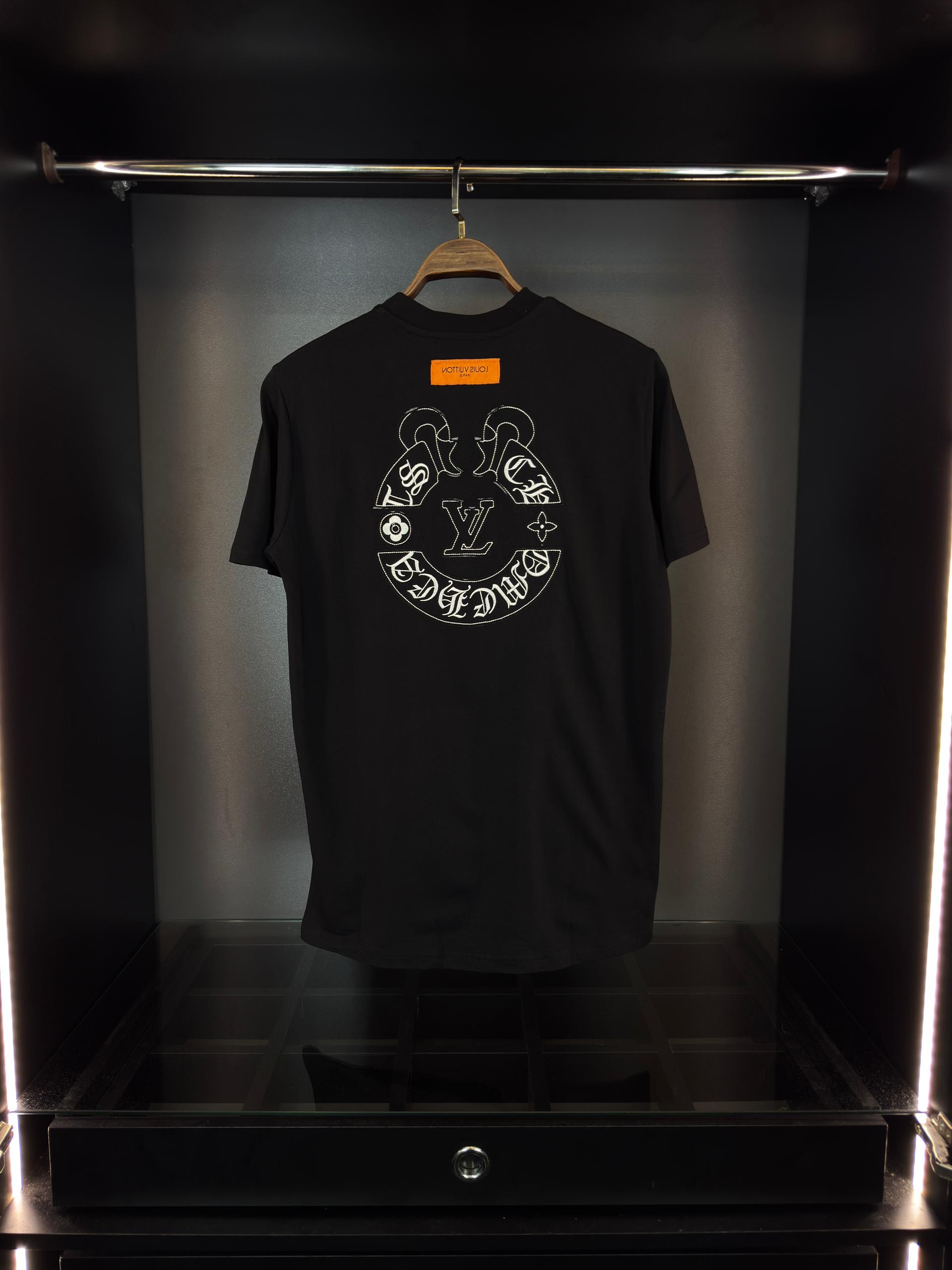 Louis vuitton x chrome hearts tişört