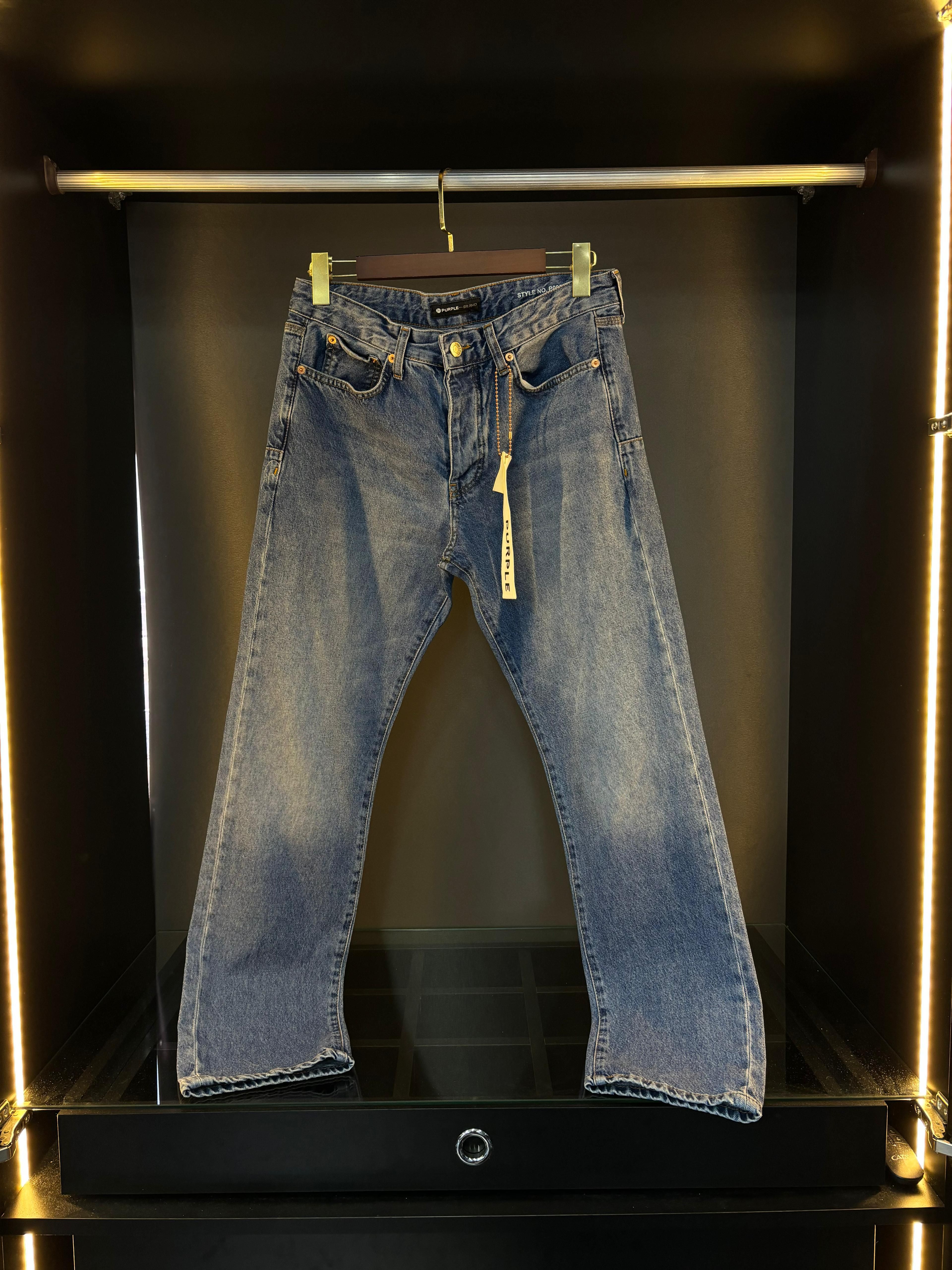 Purple jeans pantolon
