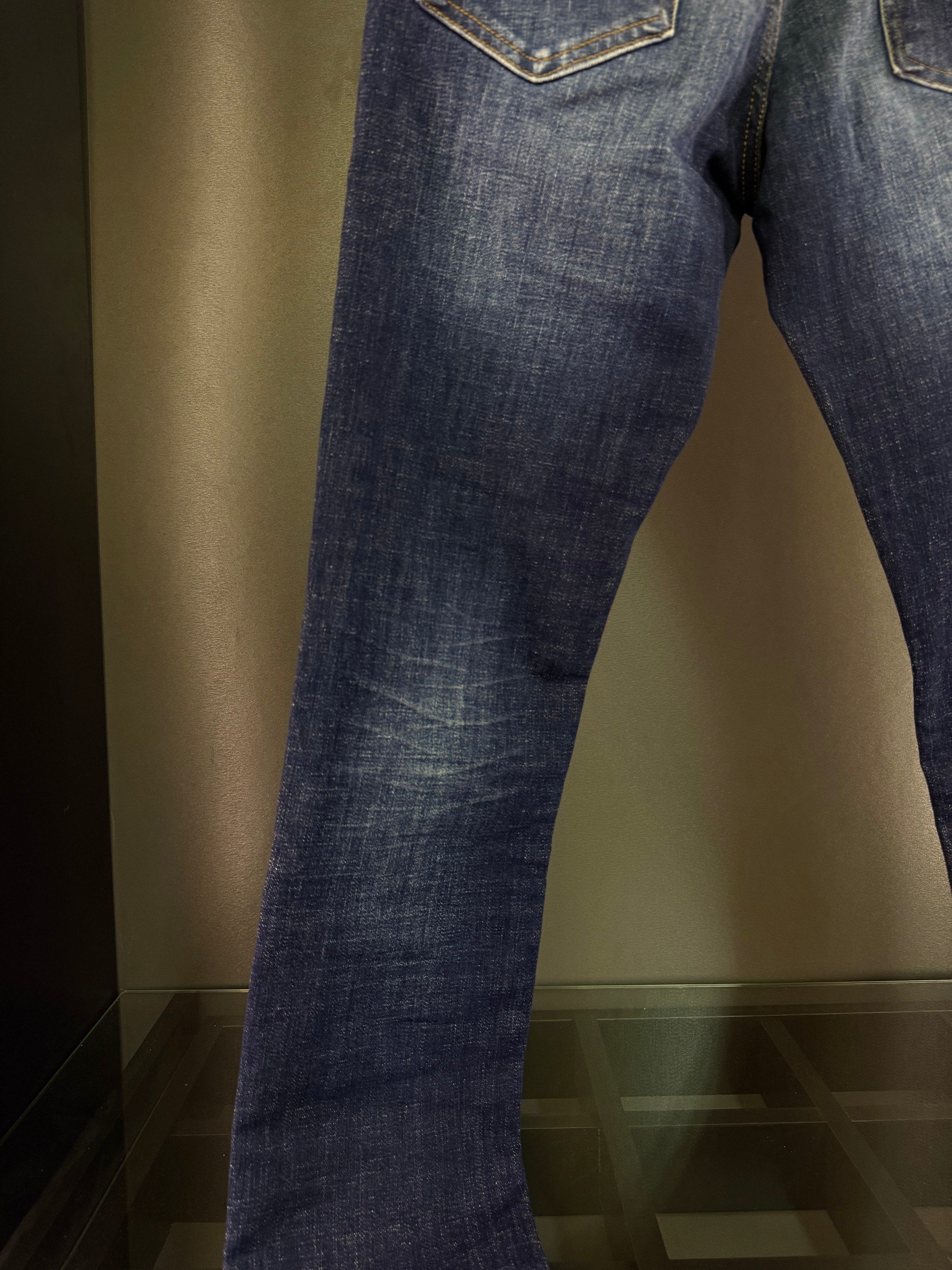 Purple jeans pantolon