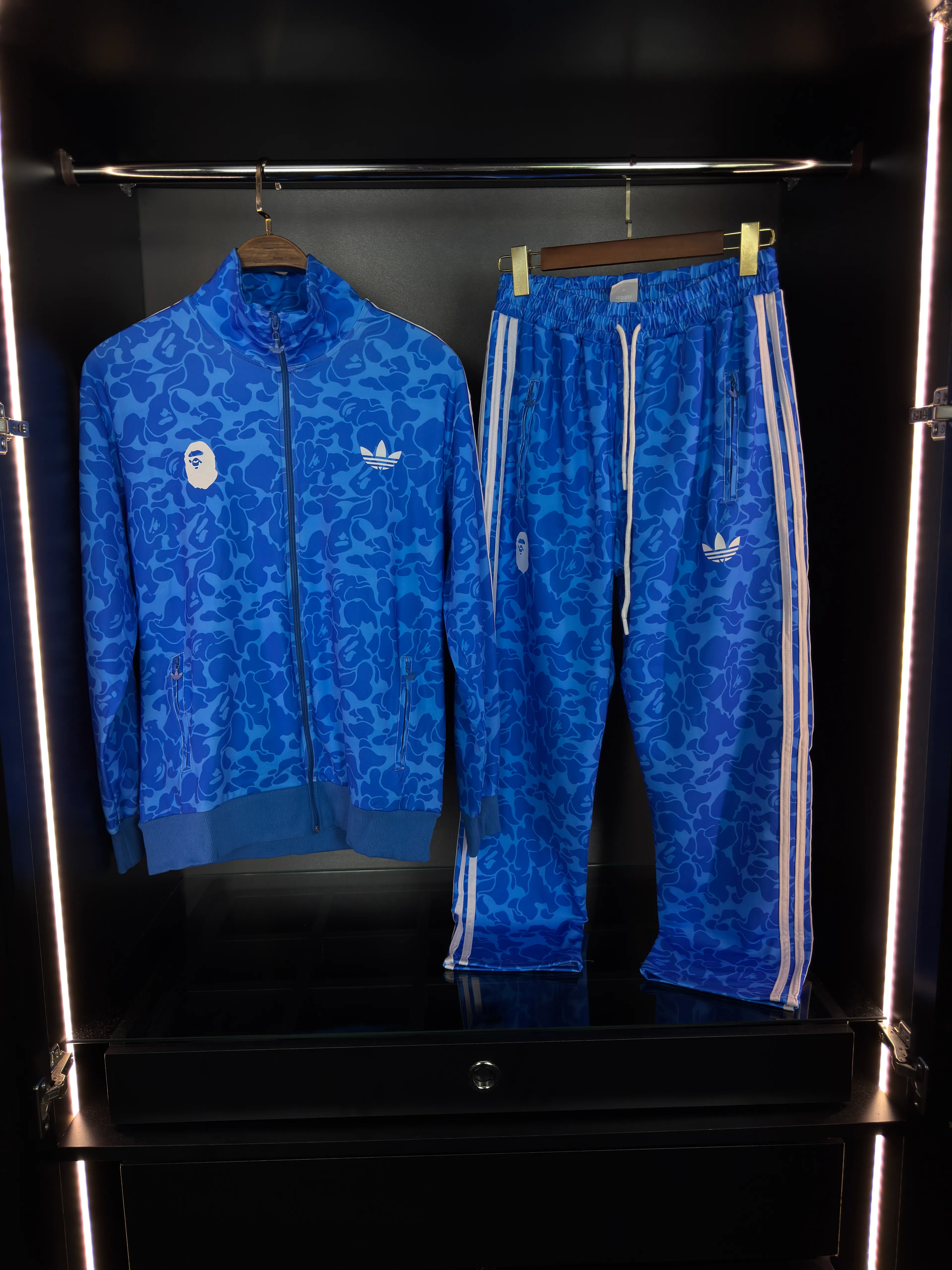 Adidas x bape eşofman takım