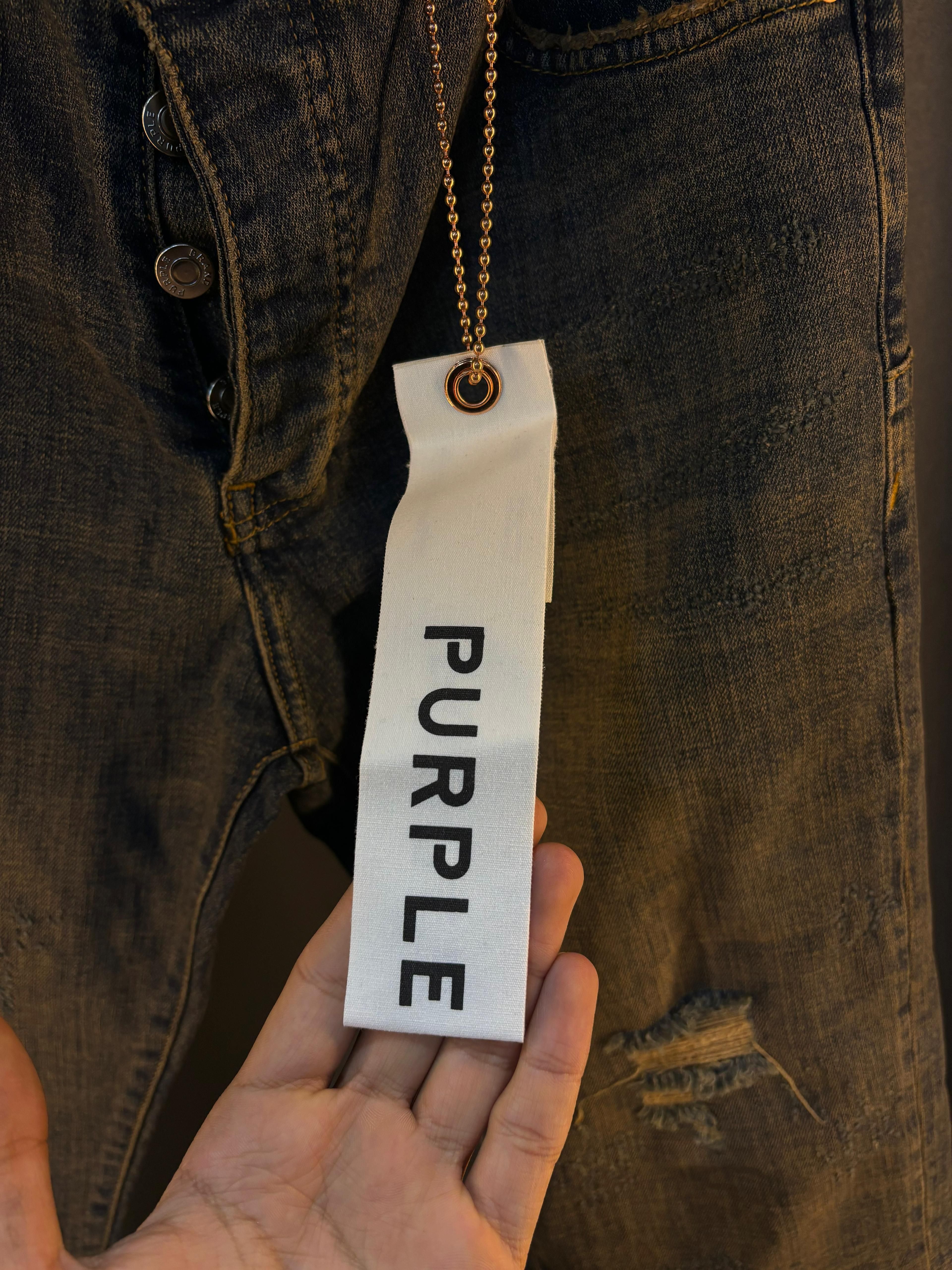 purple brand pantolon