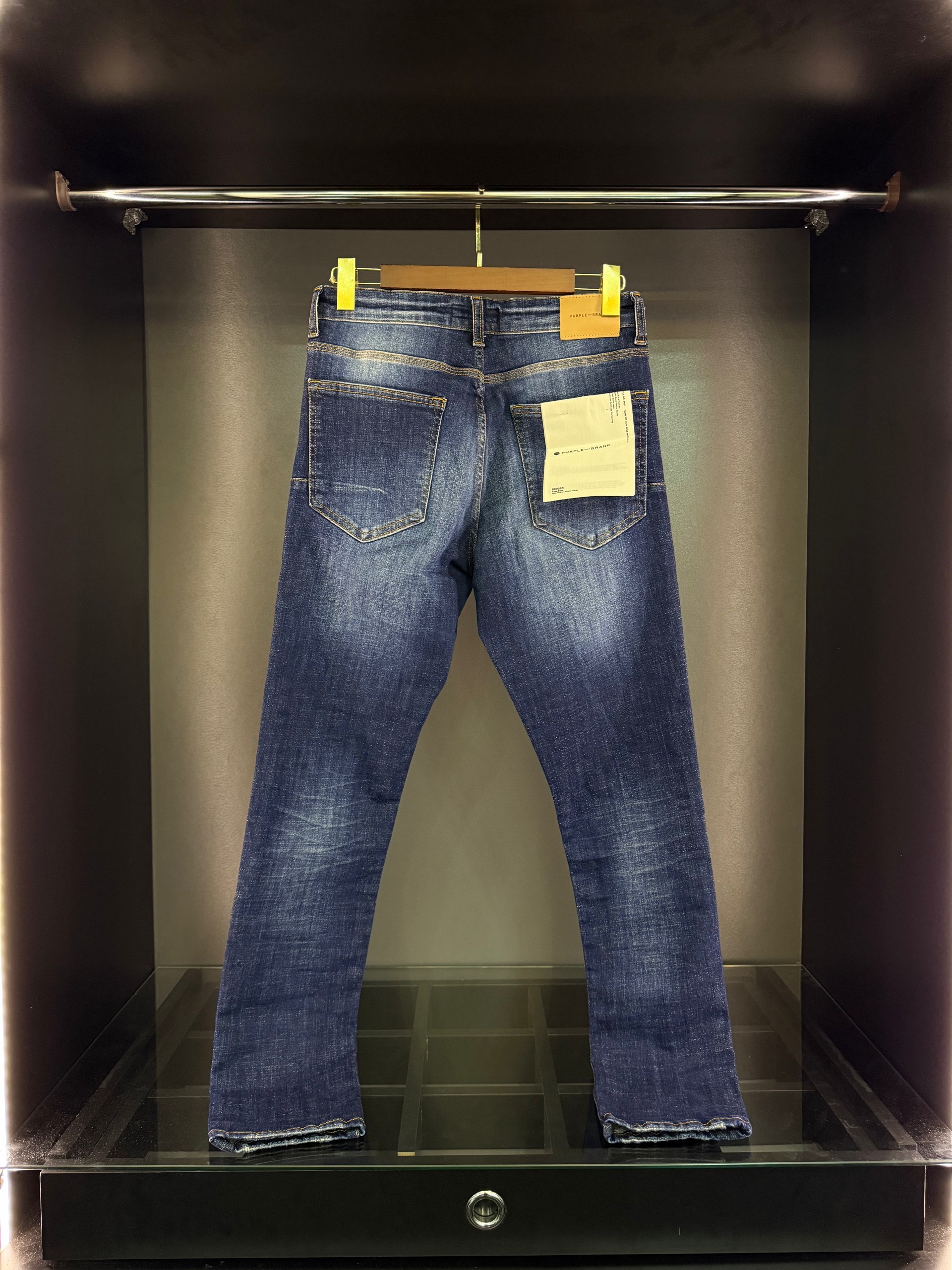 Purple jeans pantolon