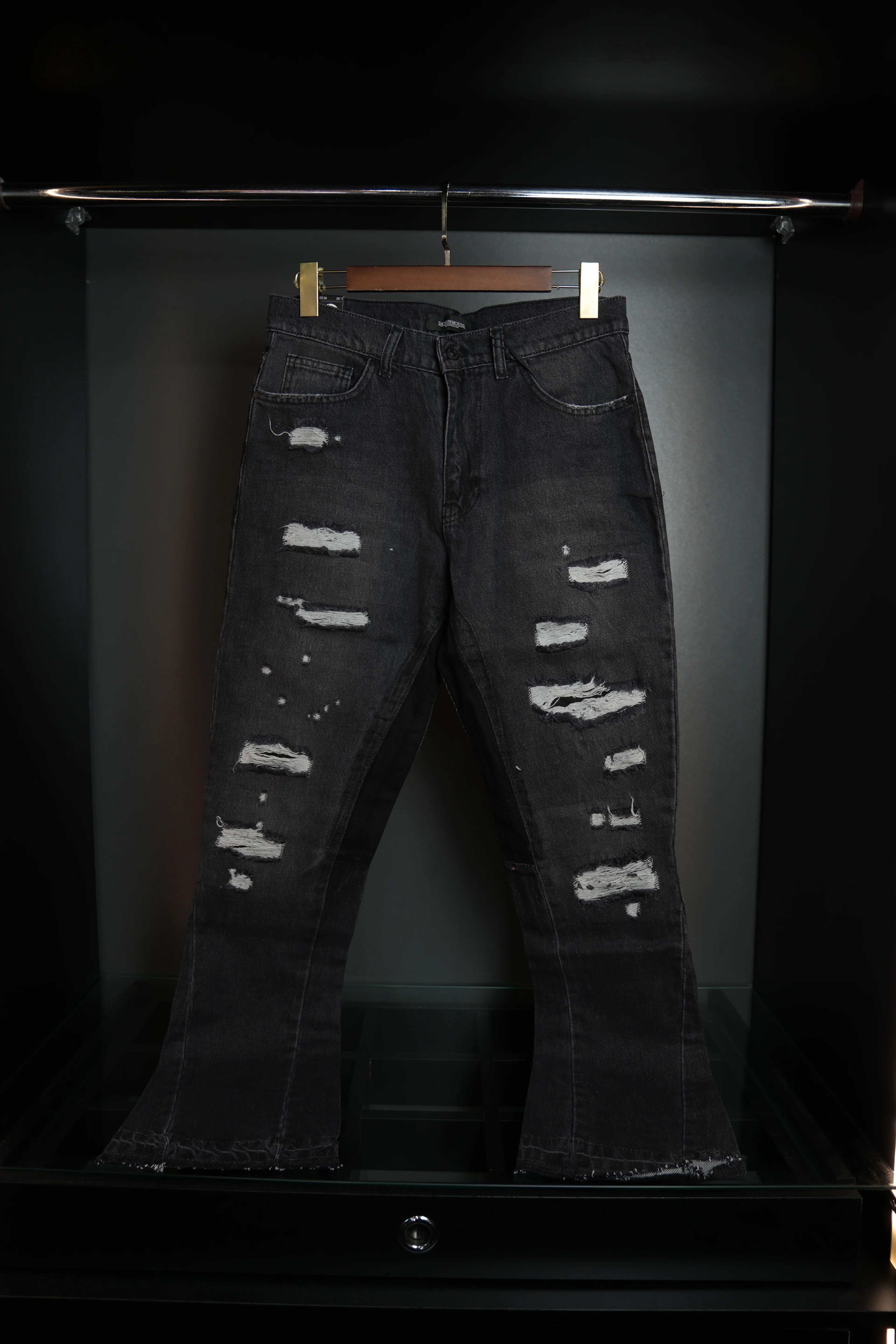 Flared jeans pantolon