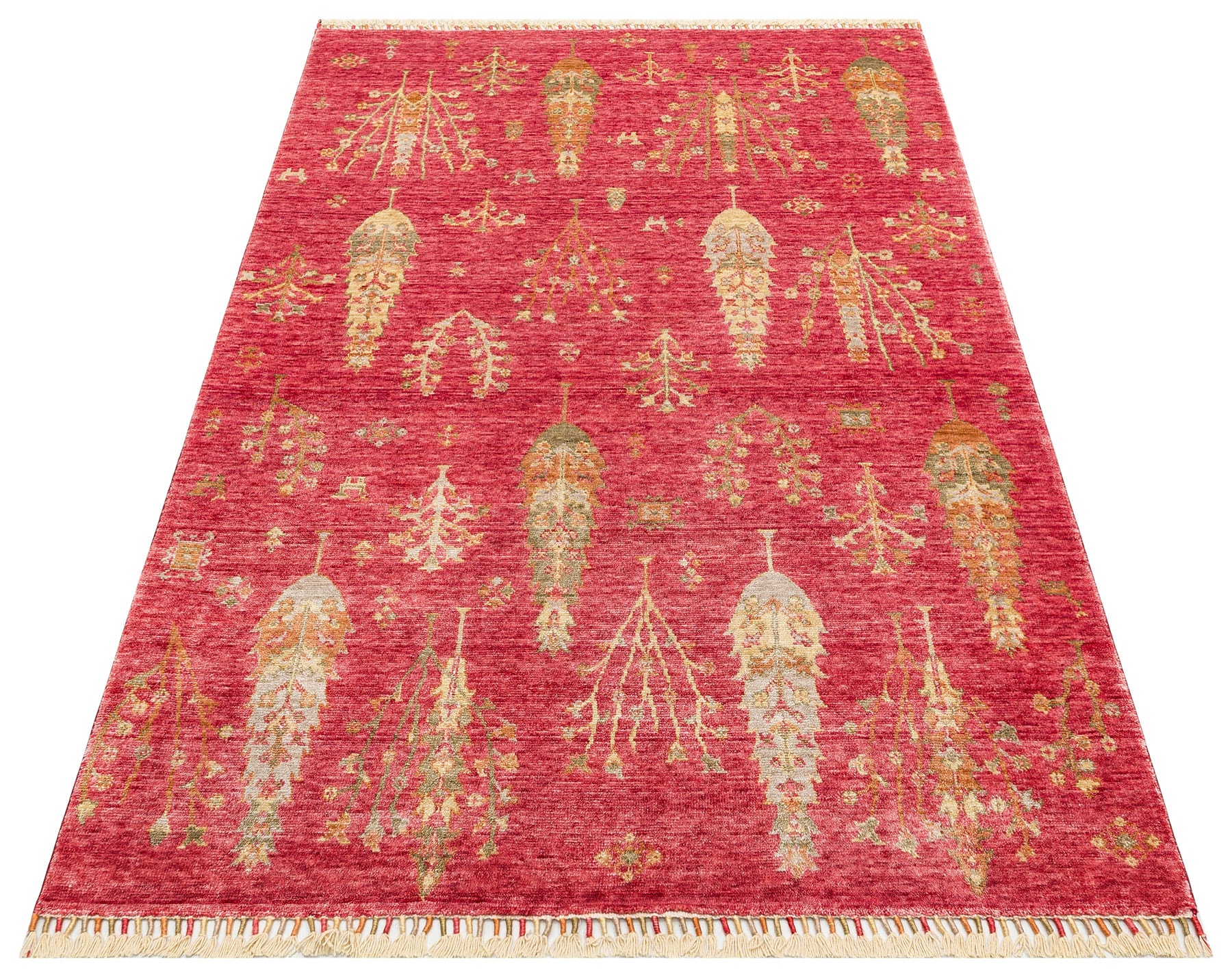 EMİRGAN HALI ZARA YÜN HALI SERİSİ ZR 08 RED