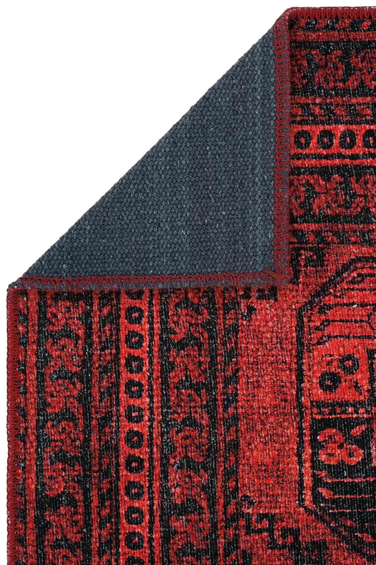EMİRGAN HALI ART DOKU SERİSİ ART 52 -MAKİNEDE YIKANABİLEN PAMUK DOKUMA TABAN HALI