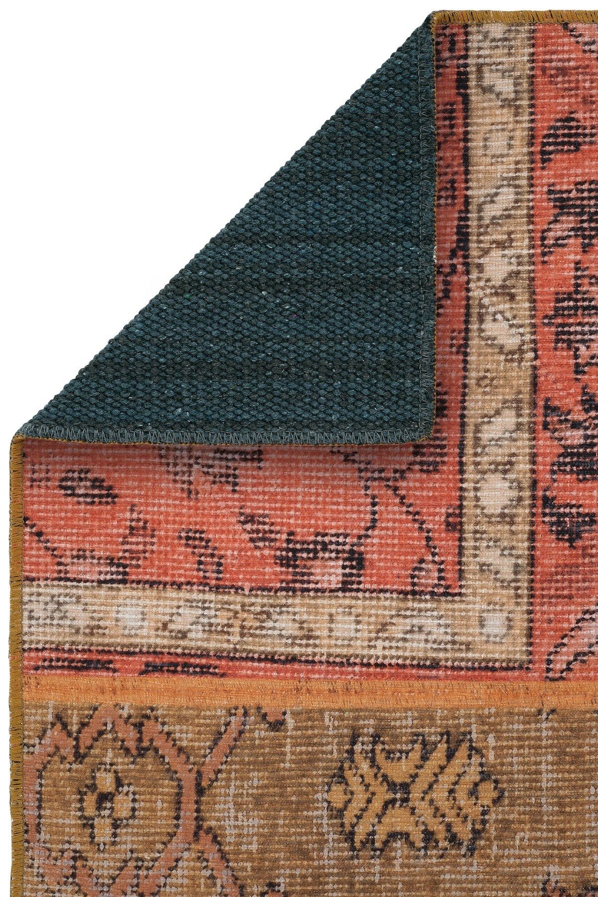 EMİRGAN HALI ART DOKU SERİSİ ART 41 -MAKİNEDE YIKANABİLEN PAMUK DOKUMA TABAN HALI