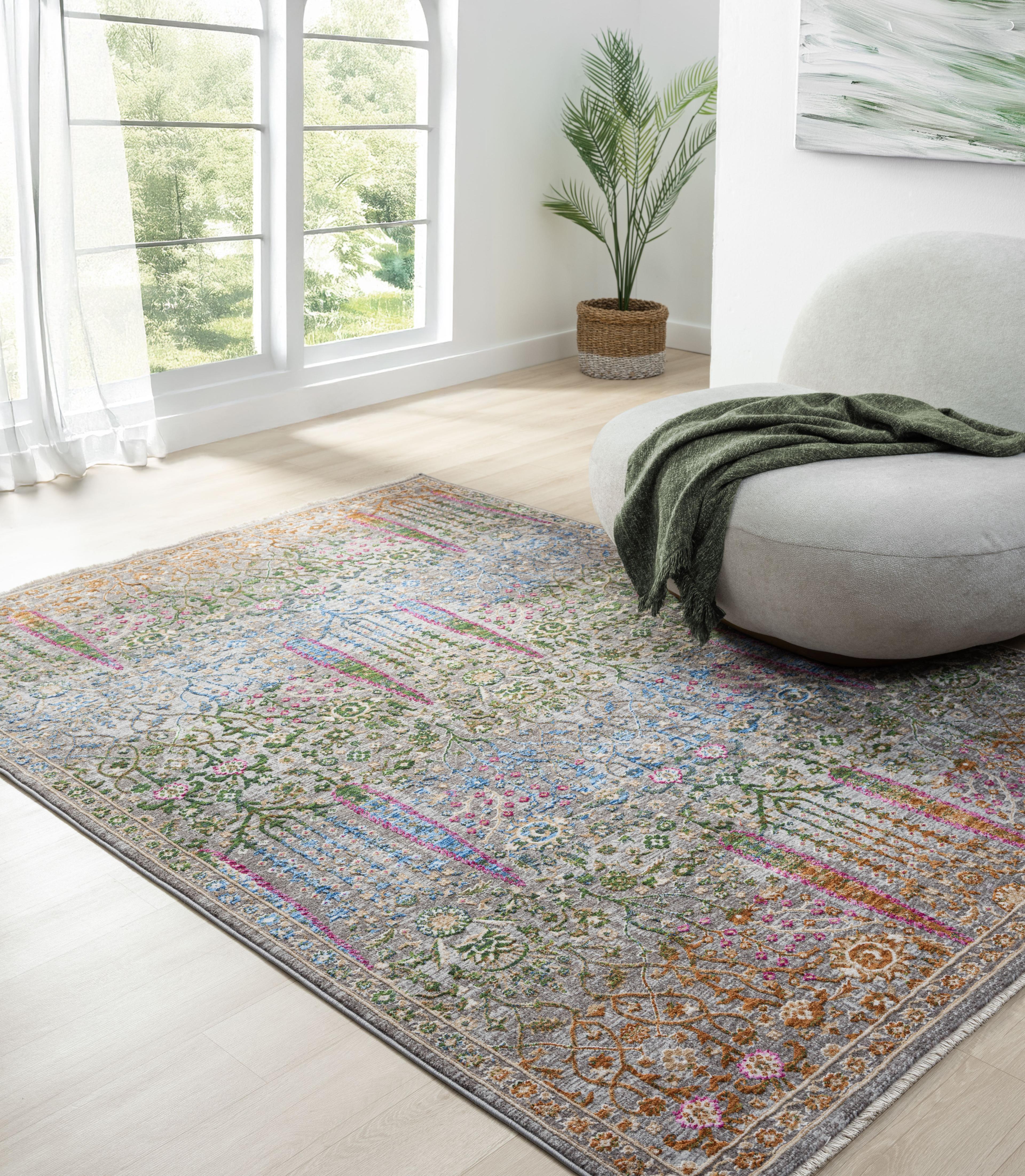EMİRGAN HALI RUSTİK MULTİ SERİSİ RSM 02 MULTİ RENKLİ SALON HALISI