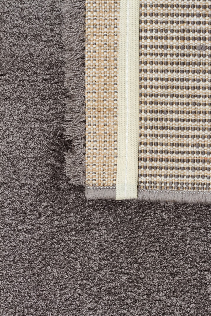 EMİRGAN HALI SOFT X SERİSİ SF 01 ANTRASİT - YUMUŞAK DOKULU MODERN SHAGGY HALI