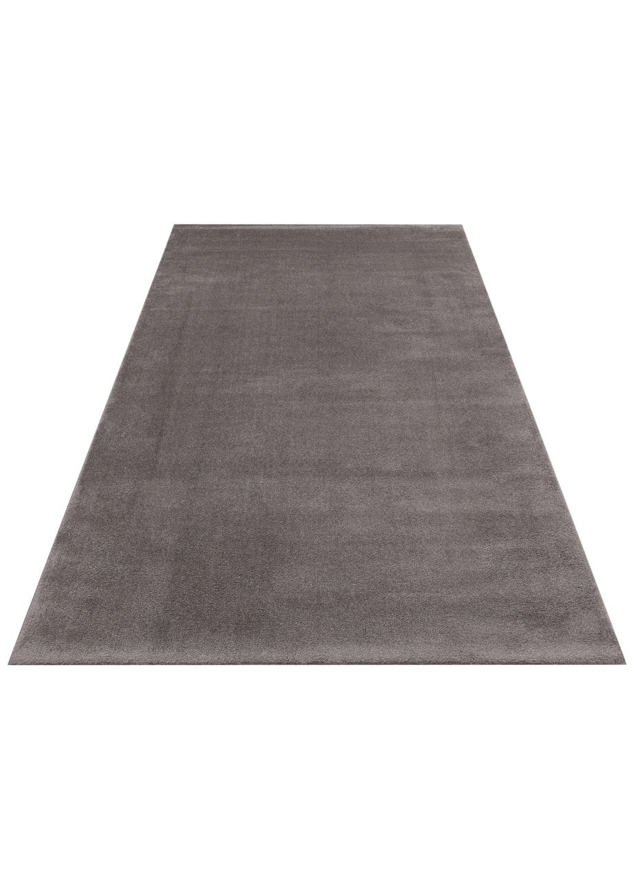 EMİRGAN HALI SOFT X SERİSİ SF 01 ANTRASİT - YUMUŞAK DOKULU MODERN SHAGGY HALI