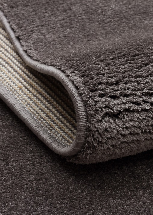 EMİRGAN HALI SOFT X SERİSİ SF 01 ANTRASİT - YUMUŞAK DOKULU MODERN SHAGGY HALI