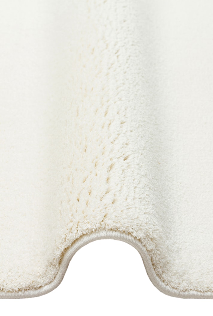 EMİRGAN HALI SOFT X SERİSİ SF 04 BEYAZ - YUMUŞAK DOKULU MODERN SHAGGY HALI