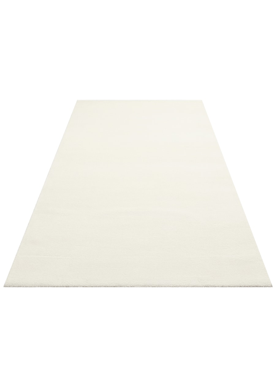 EMİRGAN HALI SOFT X SERİSİ SF 04 BEYAZ - YUMUŞAK DOKULU MODERN SHAGGY HALI