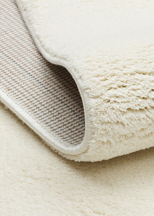 EMİRGAN HALI SOFT X SERİSİ SF 04 BEYAZ - YUMUŞAK DOKULU MODERN SHAGGY HALI