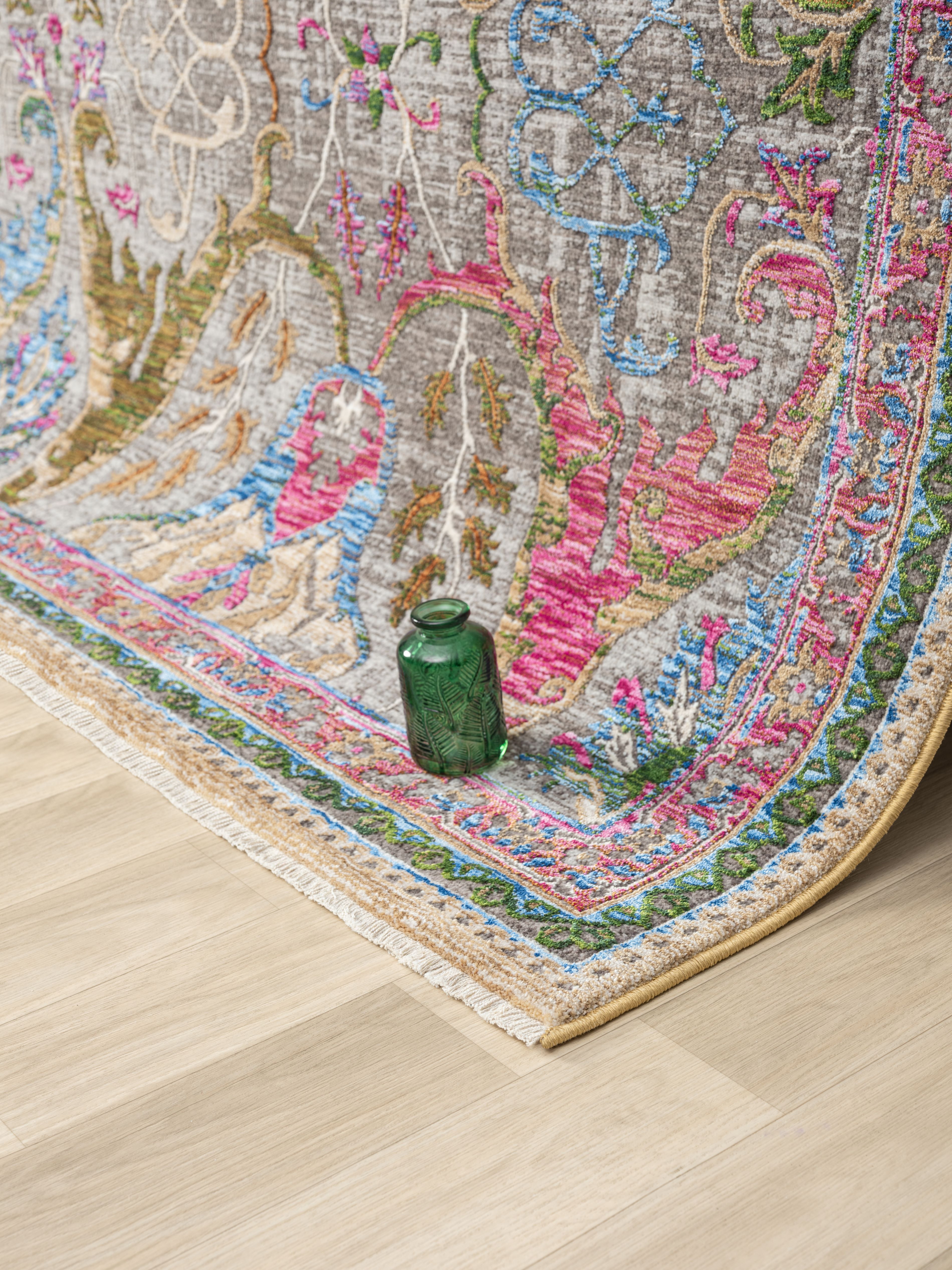 EMİRGAN HALI RUSTİK MULTİ SERİSİ RSM 01 MULTİ RENKLİ SALON HALISI