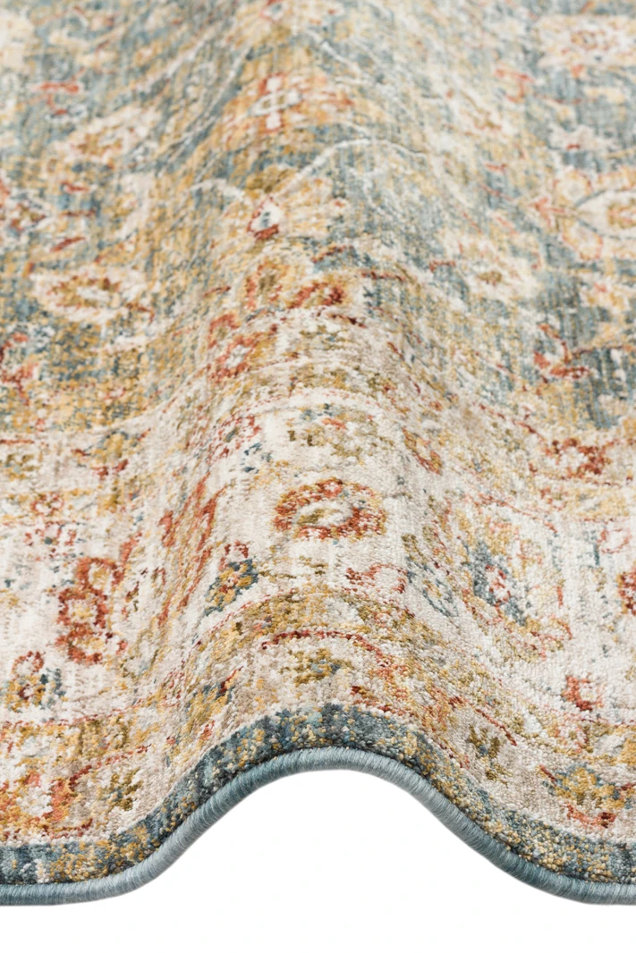 EMİRGAN HALI ANTİK EFES SERİSİ EFS 01 MAVİ VİNTAGE HALI