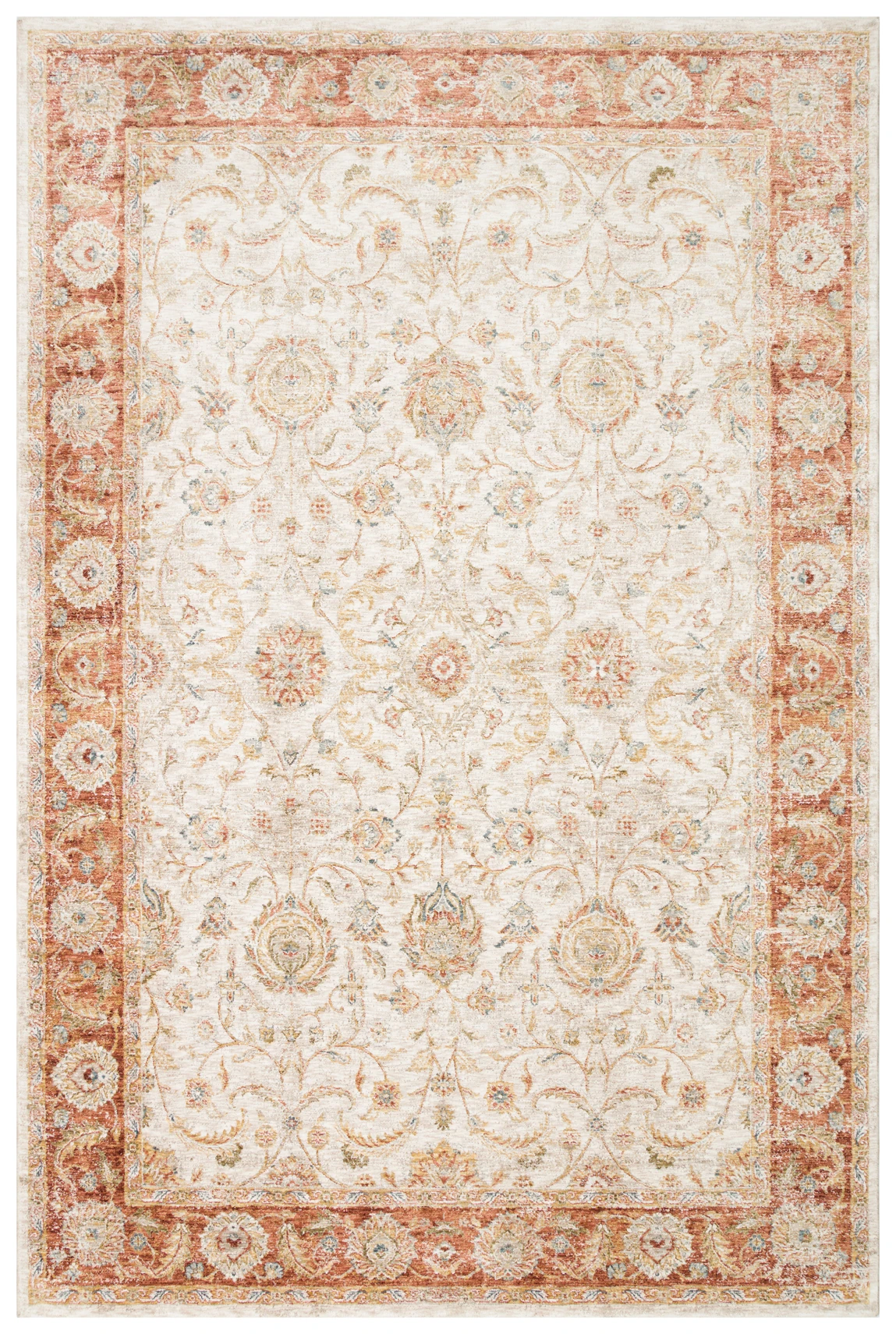 EMİRGAN HALI ANTİK EFES SERİSİ EFS 02 KREM TERRA VİNTAGE HALI