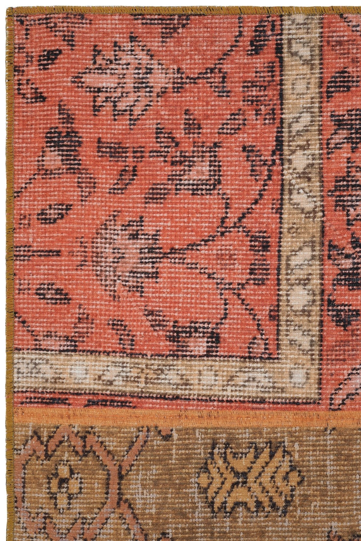 EMİRGAN HALI ART DOKU SERİSİ ART 41 -MAKİNEDE YIKANABİLEN PAMUK DOKUMA TABAN HALI