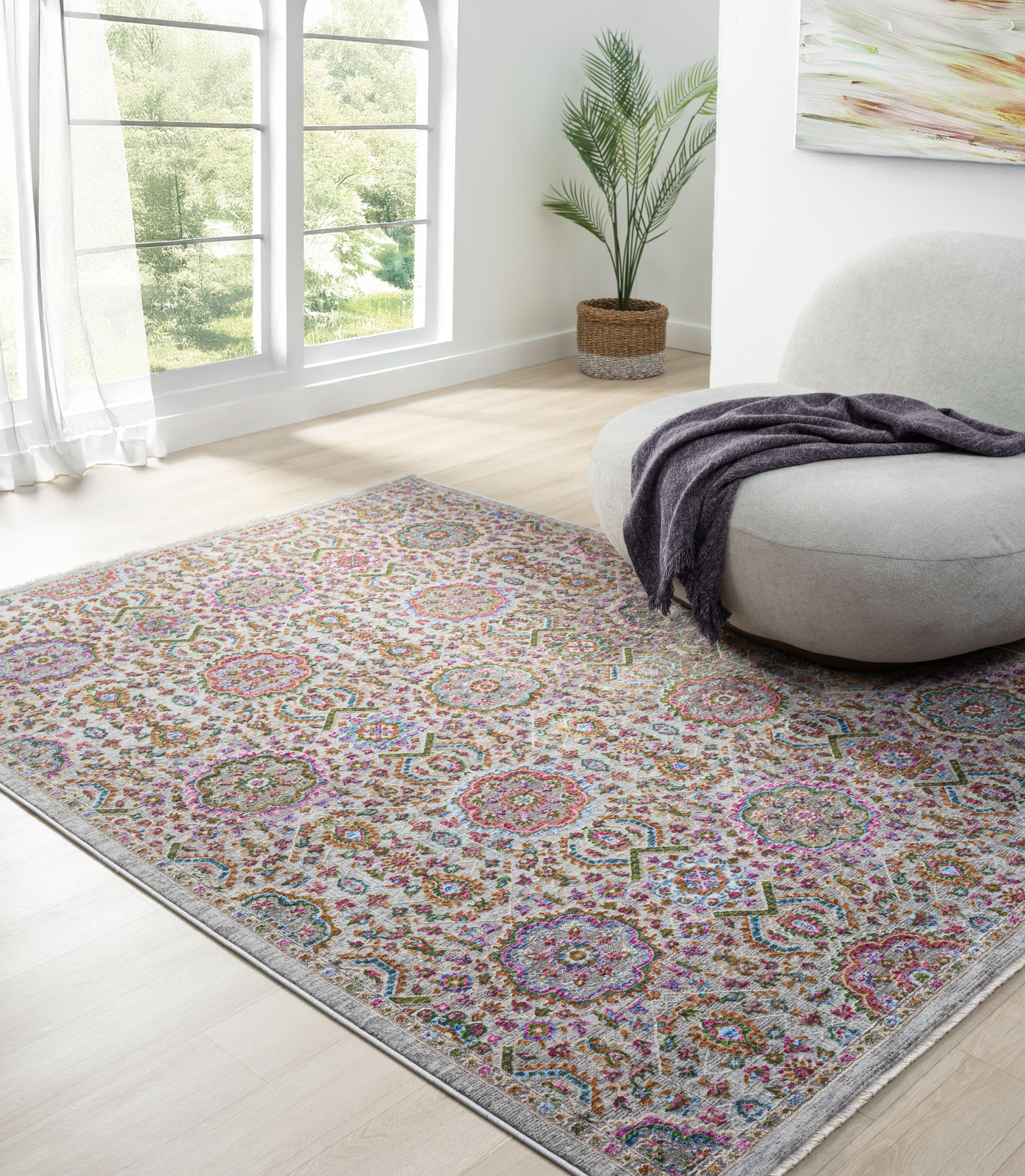 EMİRGAN HALI RUSTİK MULTİ SERİSİ RSM 03 MULTİ RENKLİ SALON HALISI