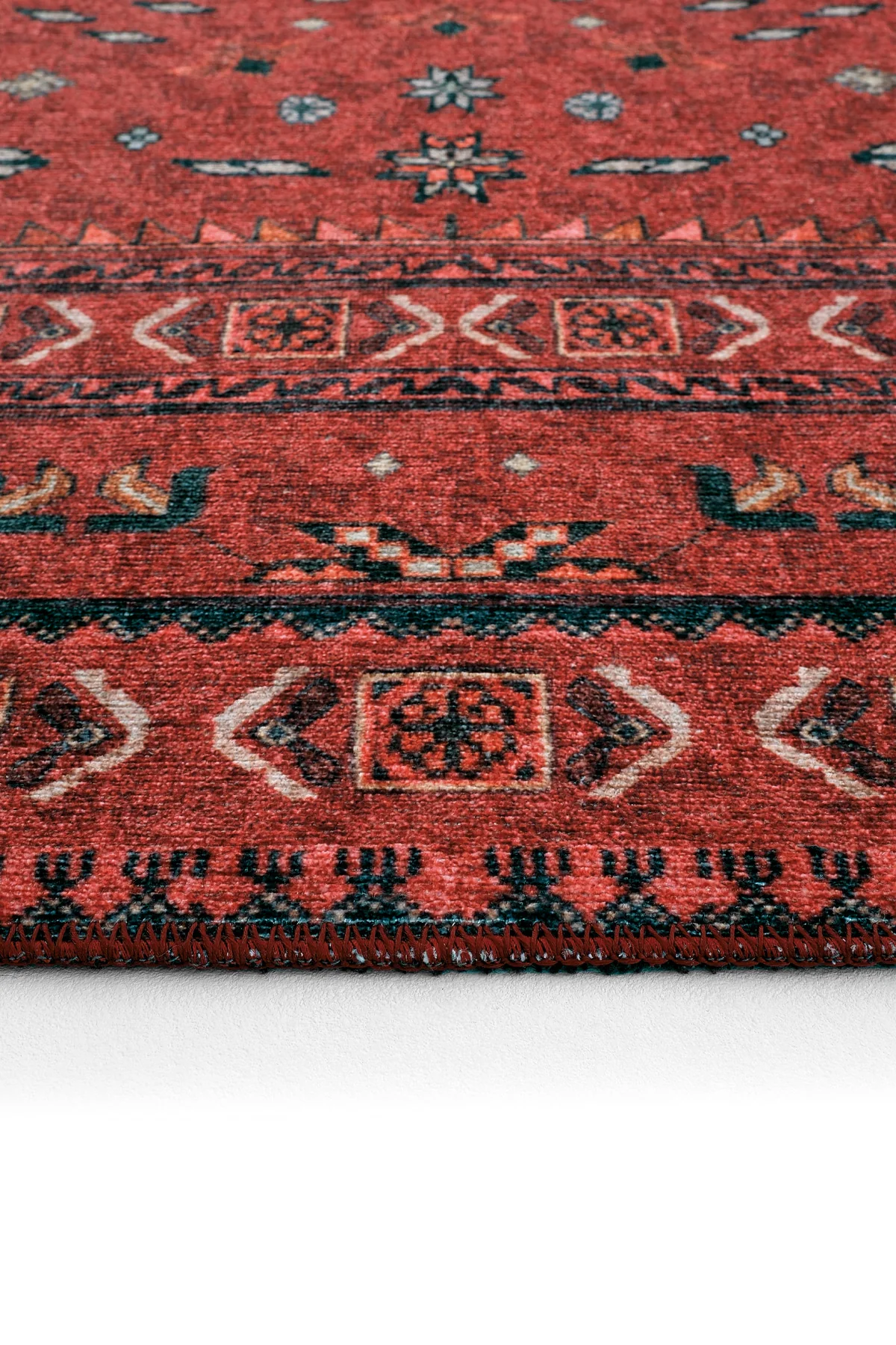 EMİRGAN HALI ART DOKU SERİSİ ART 77 -MAKİNEDE YIKANABİLEN PAMUK DOKUMA TABAN HALI