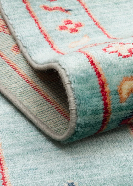 EMİRGAN HALI ZARA YÜN HALI SERİSİ ZR 22 TURKUAZ