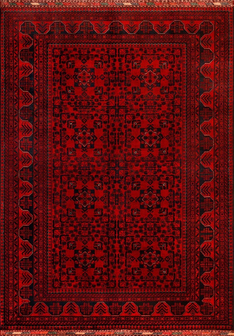 EMİRGAN HALI ART DOKU SERİSİ ART 89 -MAKİNEDE YIKANABİLEN PAMUK DOKUMA TABAN HALI