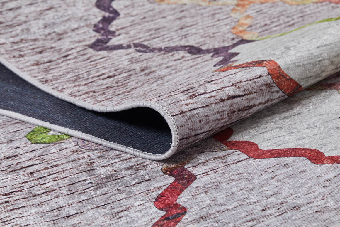 EMİRGAN HALI ZEN SERİSİ ZN 33 - MAKİNEDE YIKANABİLEN PAMUK DOKUMA TABAN HALI