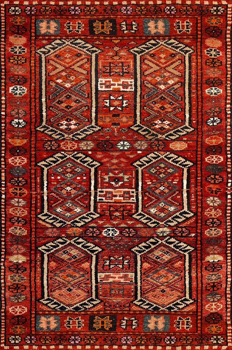 EMİRGAN HALI ART DOKU SERİSİ ART 82 -MAKİNEDE YIKANABİLEN PAMUK DOKUMA TABAN HALI