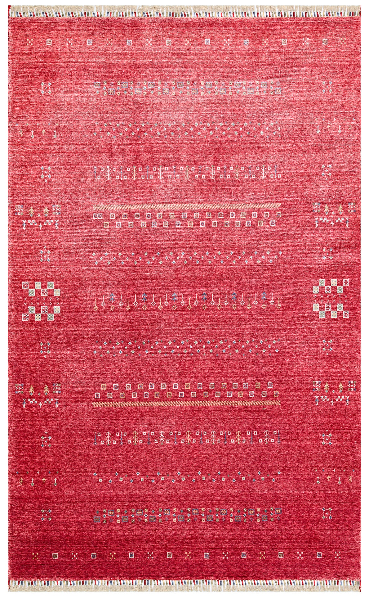 EMİRGAN HALI ZARA YÜN HALI SERİSİ ZR 06 RED