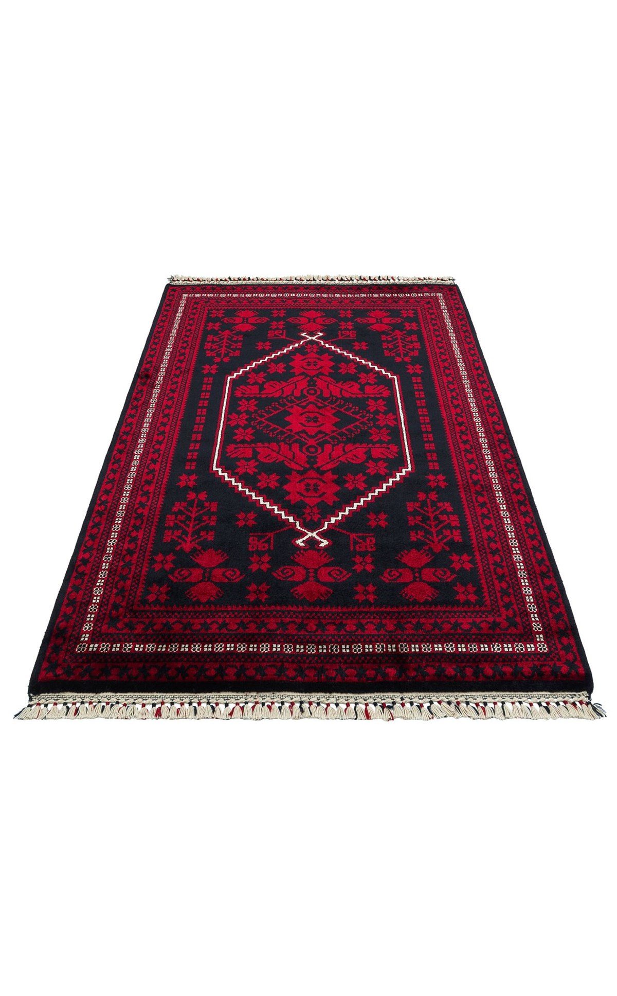 EMİRGAN HALI NOSTALJİ YÜN HALI SERİSİ 956 BLUE