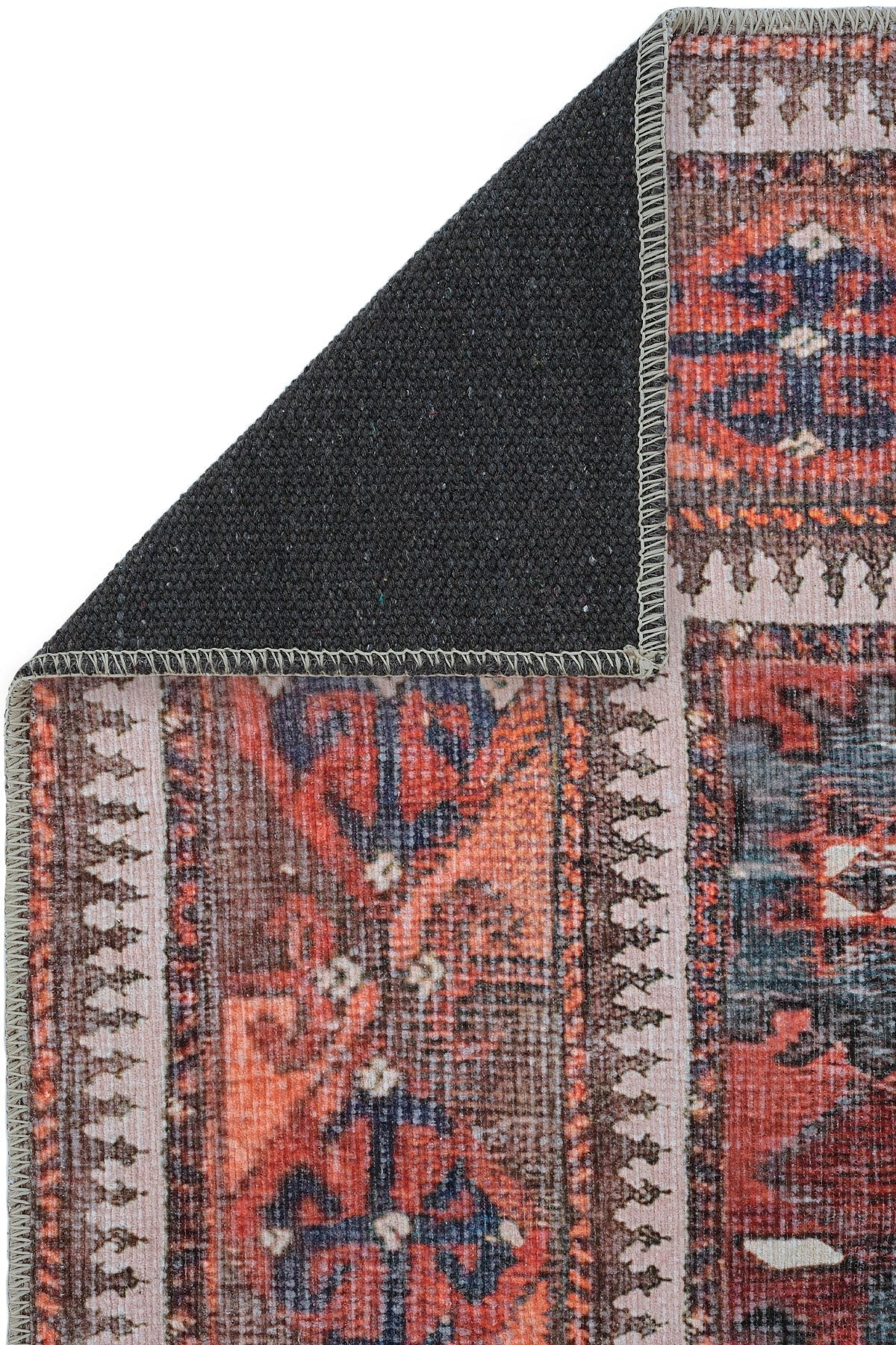 EMİRGAN HALI ART DOKU SERİSİ ART 65 -MAKİNEDE YIKANABİLEN PAMUK DOKUMA TABAN HALI