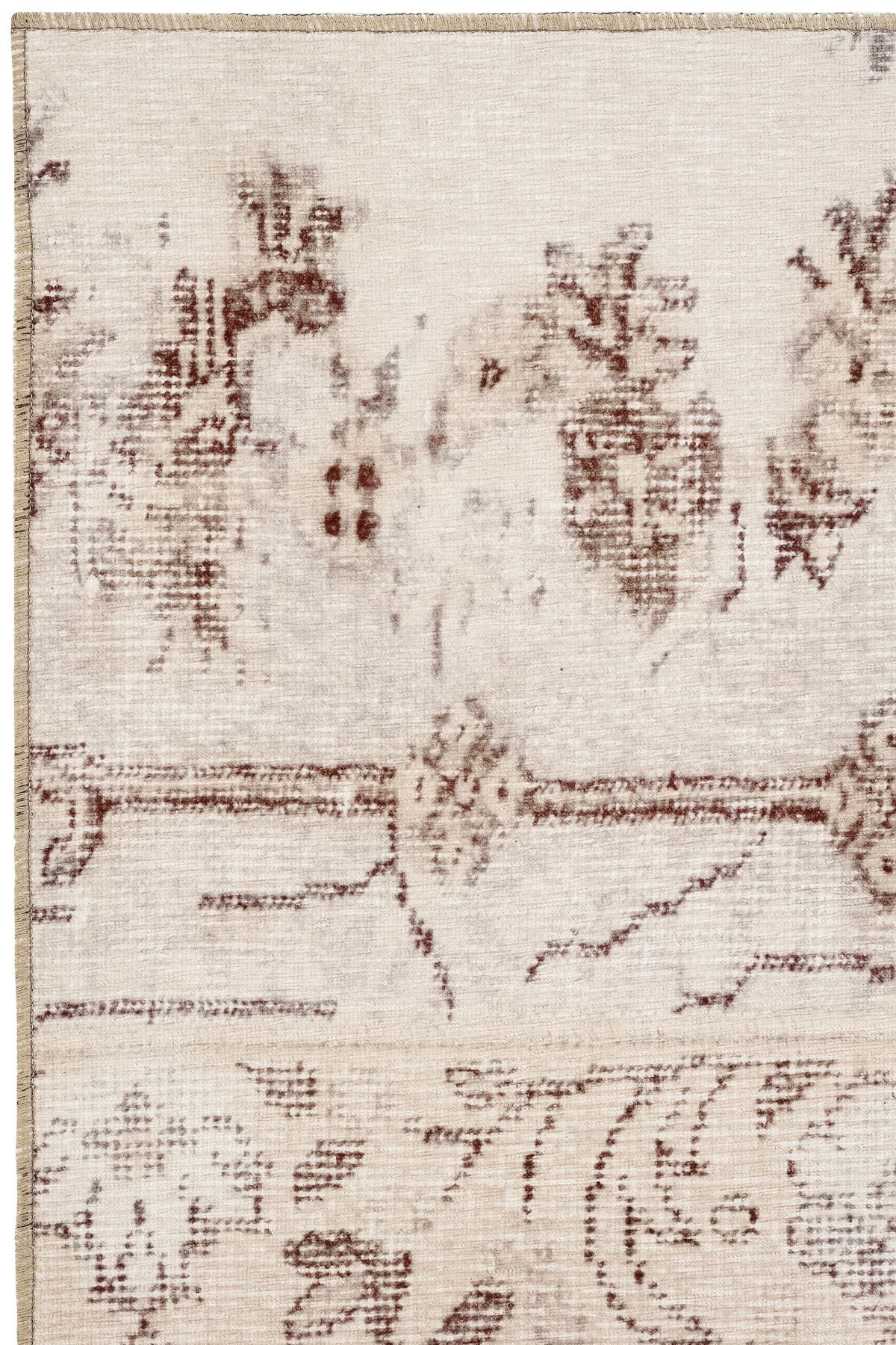 EMİRGAN HALI ART DOKU SERİSİ ART 44 -MAKİNEDE YIKANABİLEN PAMUK DOKUMA TABAN HALI