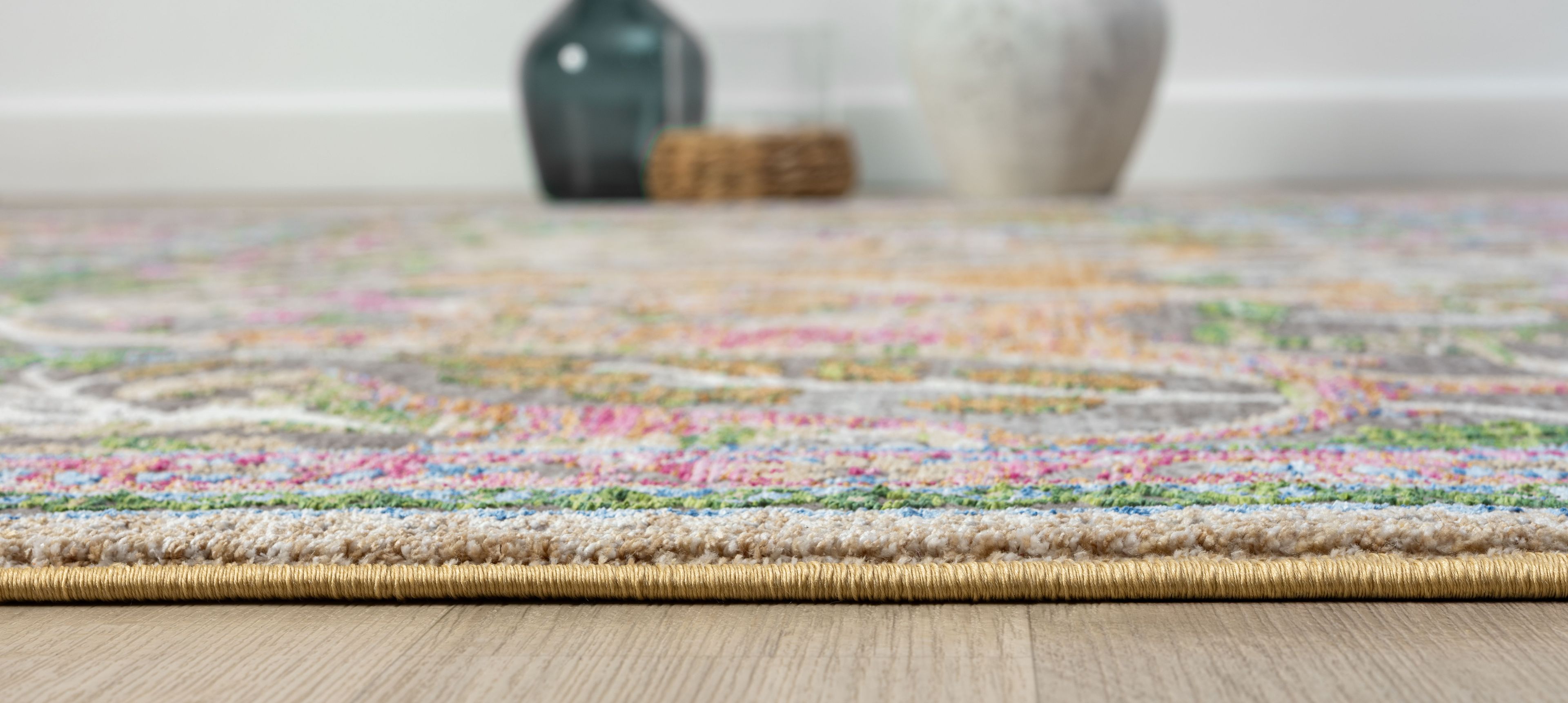 EMİRGAN HALI RUSTİK MULTİ SERİSİ RSM 01 MULTİ RENKLİ SALON HALISI