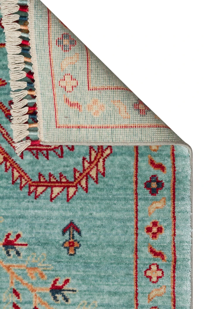 EMİRGAN HALI ZARA YÜN HALI SERİSİ ZR 22 TURKUAZ