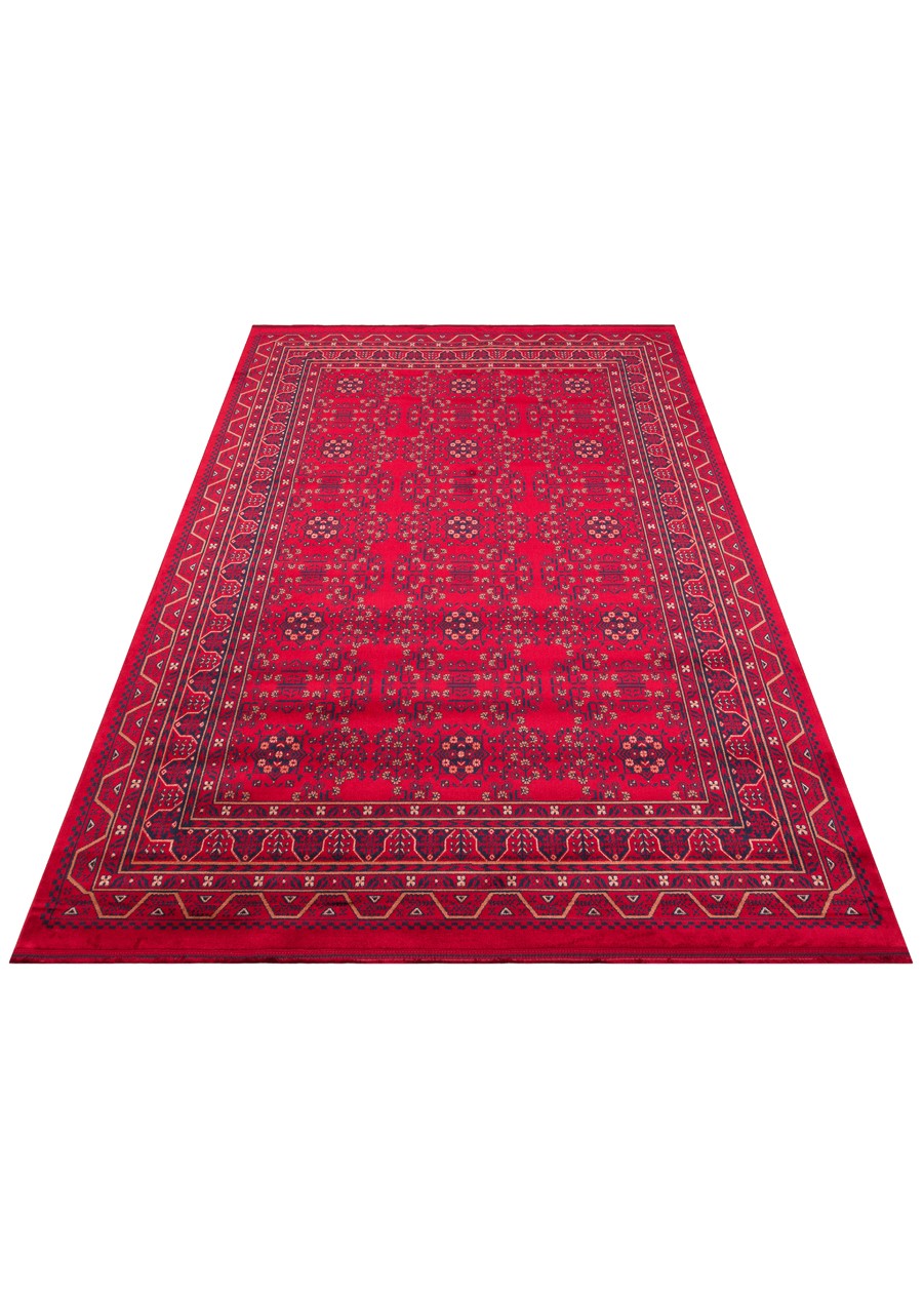 EMİRGAN HALI ETNİK SERİSİ ETN 05 KIRMIZI LACİVERT SALON HALISI
