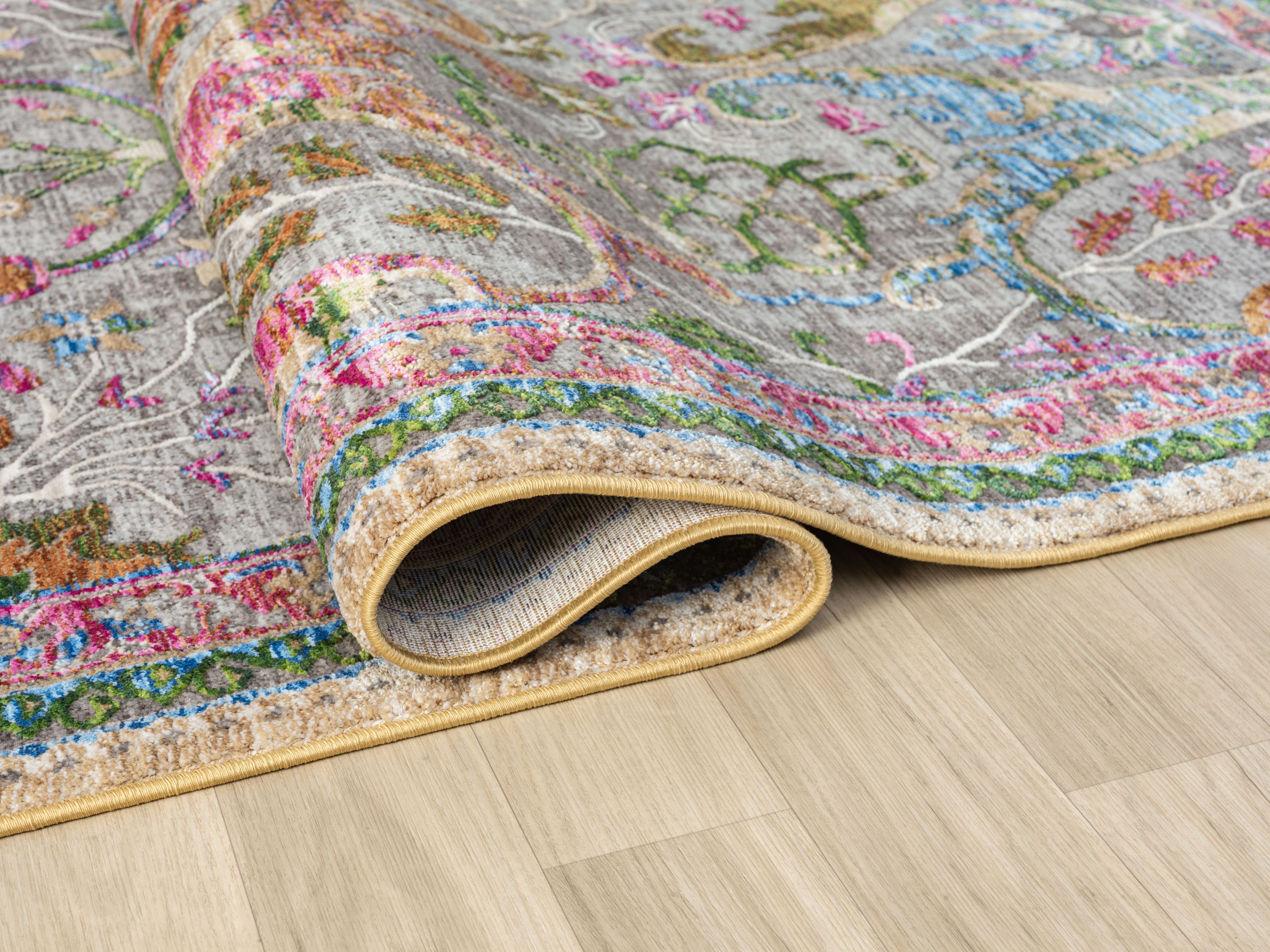 EMİRGAN HALI RUSTİK MULTİ SERİSİ RSM 01 MULTİ RENKLİ SALON HALISI