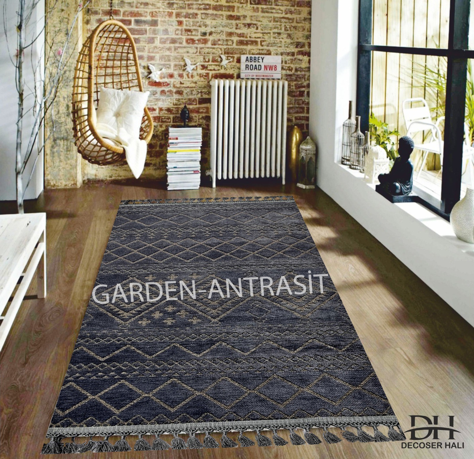 GARDEN SOFT SERİSİ GRD 04 ANTRASİT