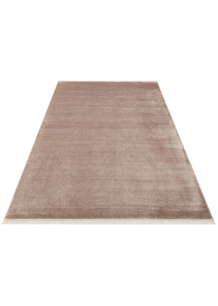 EMİRGAN HALI HARWARD SERİSİ - HR 01 STONE VİSKON VE FLOŞ İPLİKLER İLE ÜRETİLEN DÜZ RENK İPEKLİ HALI