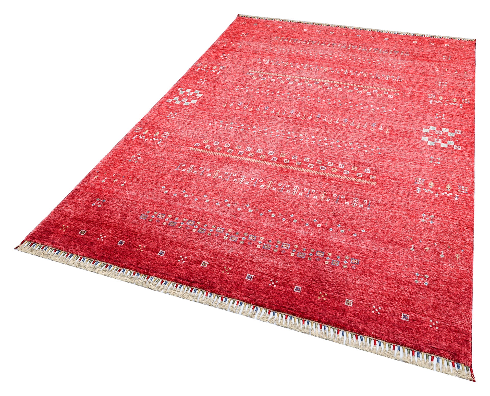 EMİRGAN HALI ZARA YÜN HALI SERİSİ ZR 06 RED