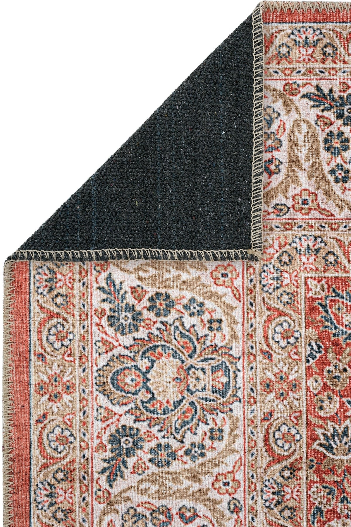 EMİRGAN HALI ART DOKU SERİSİ ART 71 -MAKİNEDE YIKANABİLEN PAMUK DOKUMA TABAN HALI