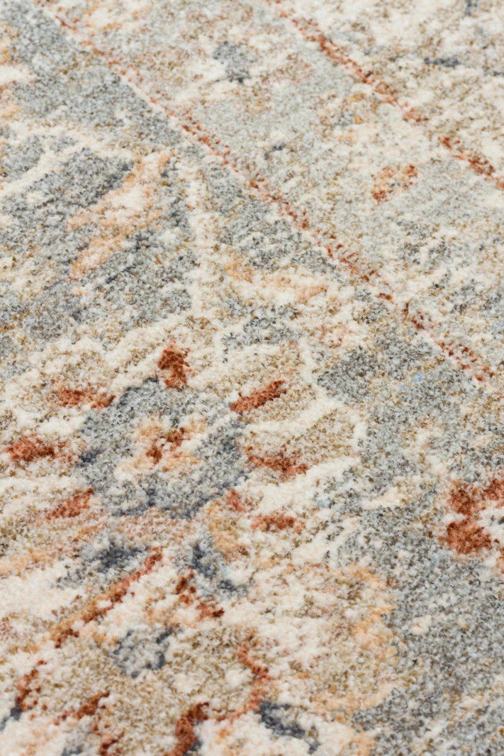 EMİRGAN HALI ANTİK EFES SERİSİ EFS 04 KREM GRİ VİNTAGE HALI