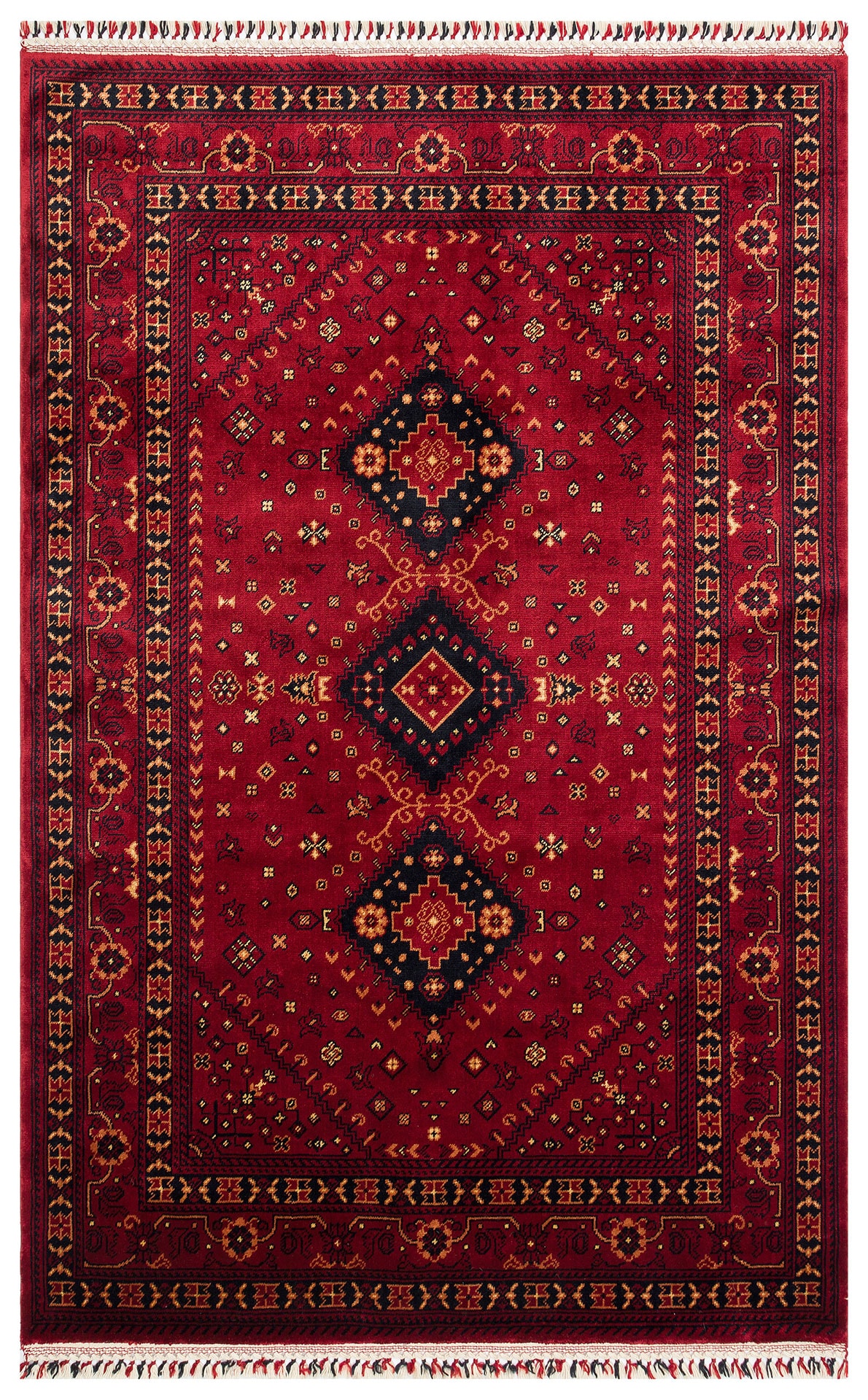 EMİRGAN HALI NOSTALJİ YÜN HALI SERİSİ 961 RED
