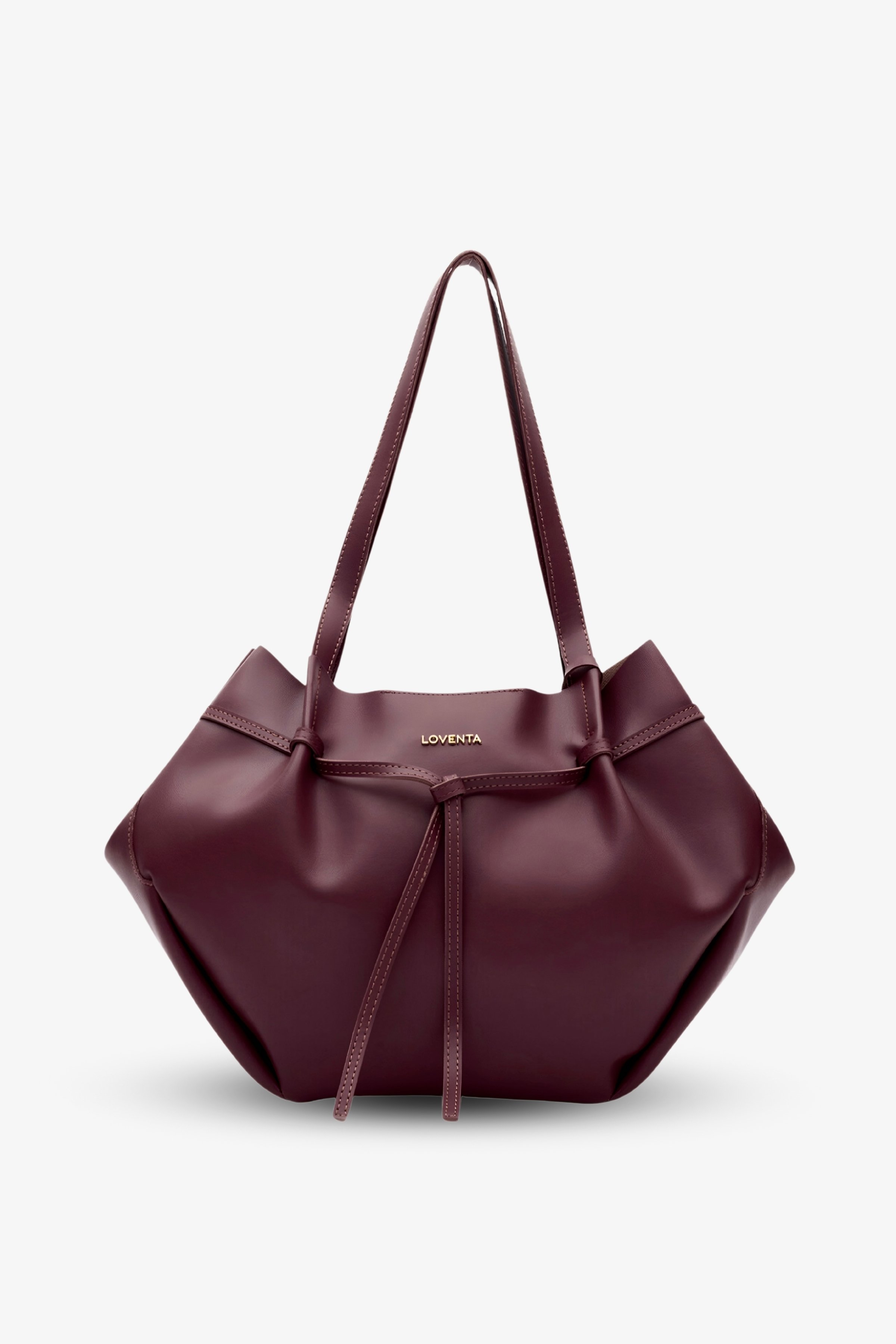 Large Tote Bag Niesha - Bordo