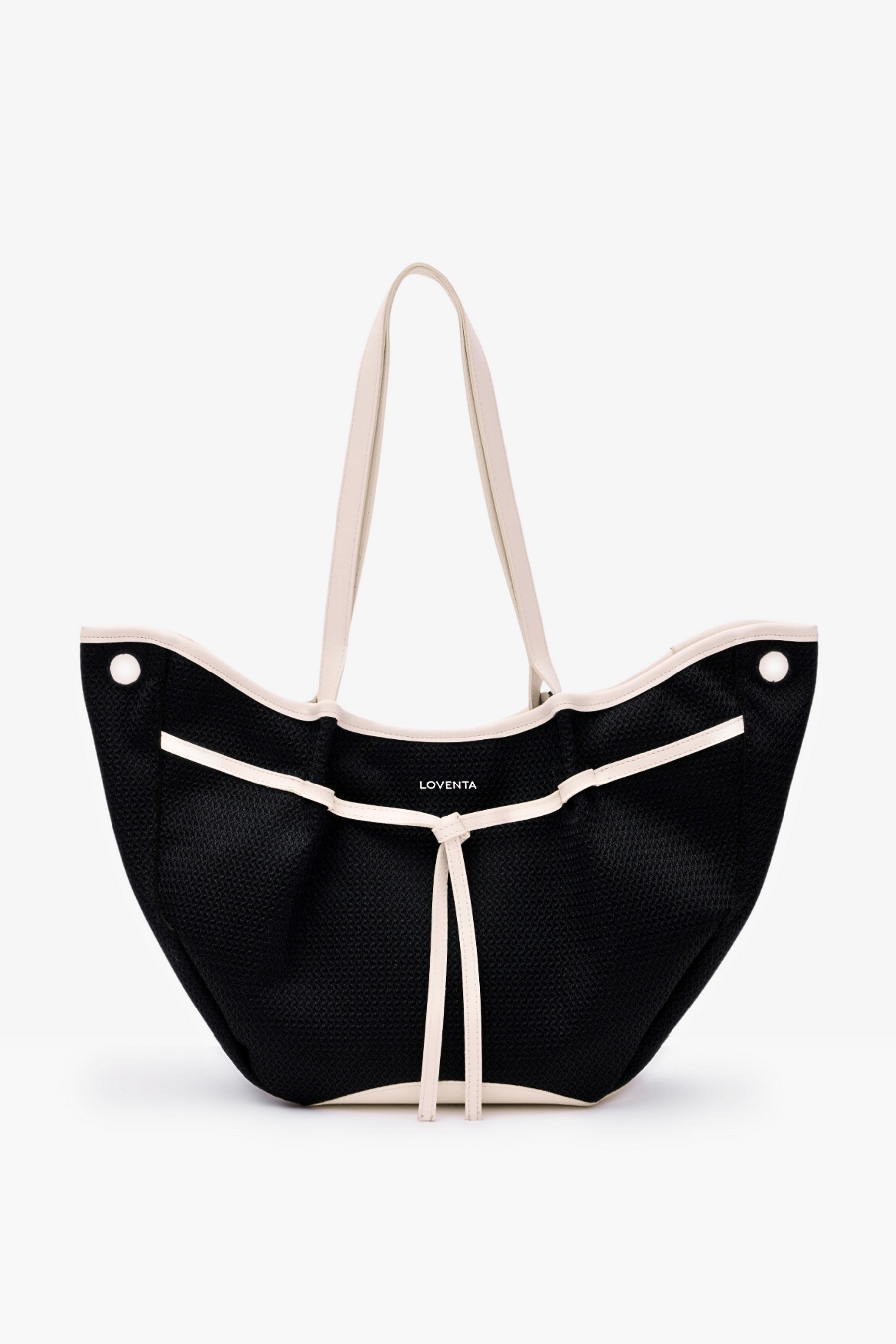 Large Tote Bag Niesha - Allure Black Begie