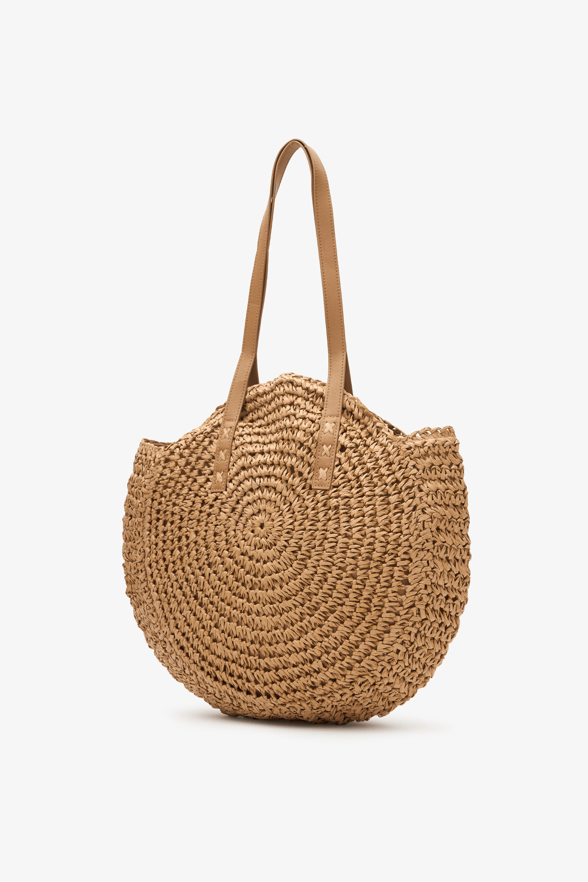 Round Straw Bag Elvana