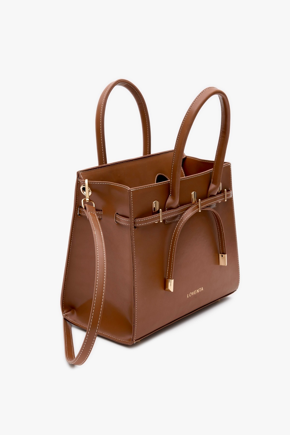 Midsize Hand Bag Ciara - Taba