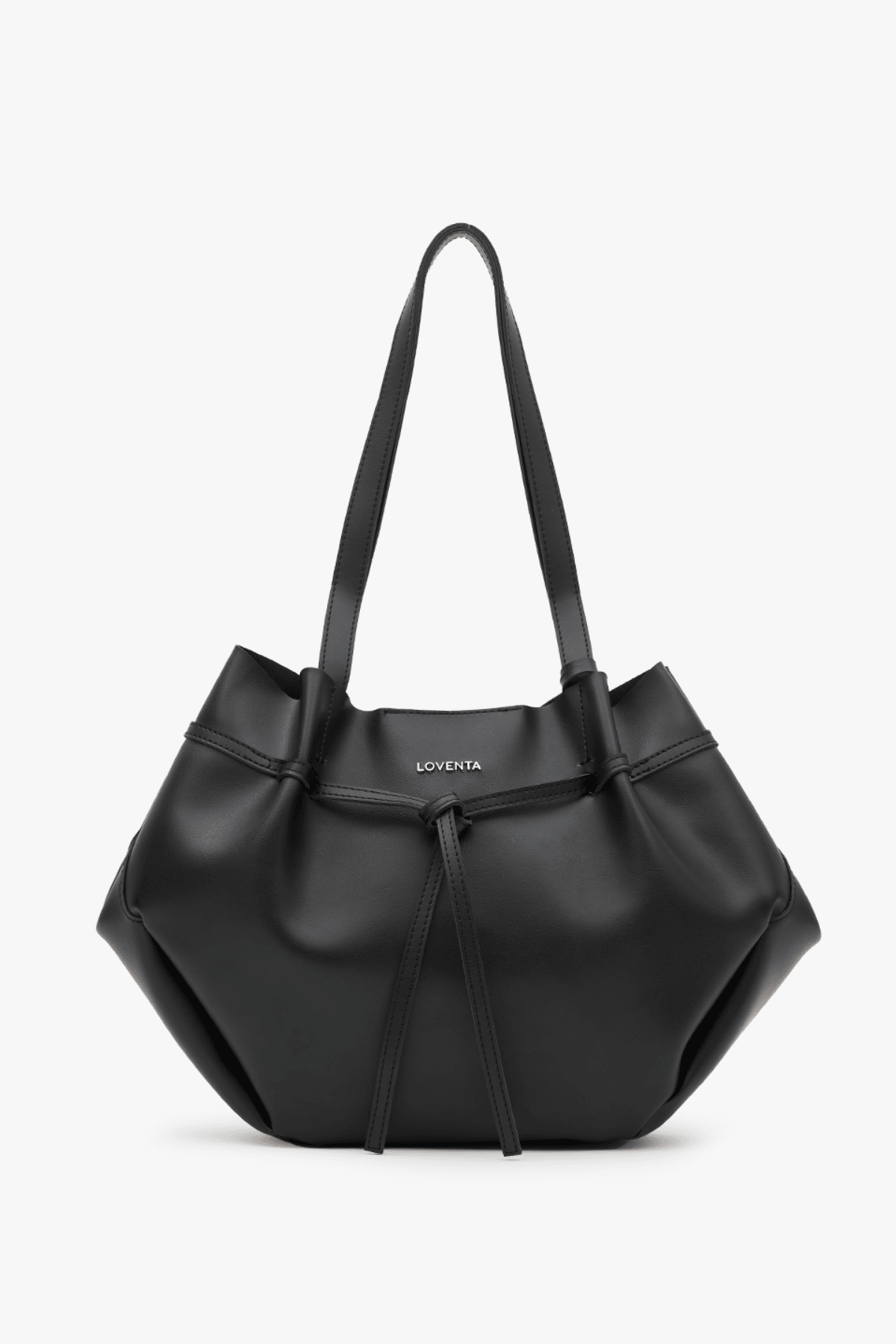 Large Tote Bag Niesha - Siyah